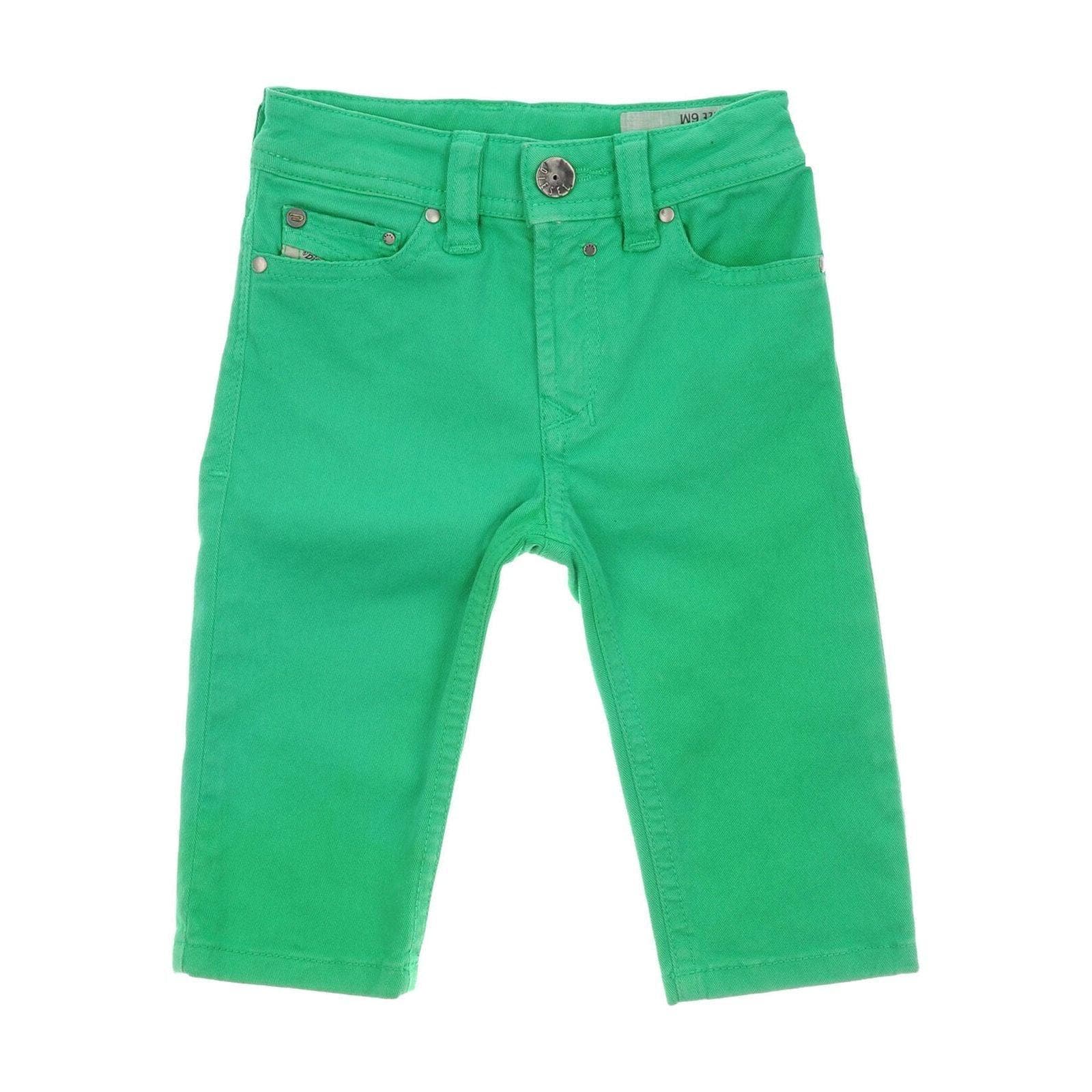 NWT - Diesel 'Safado B' Green Baby Jeans- Size 6M — photo 1 of 2
