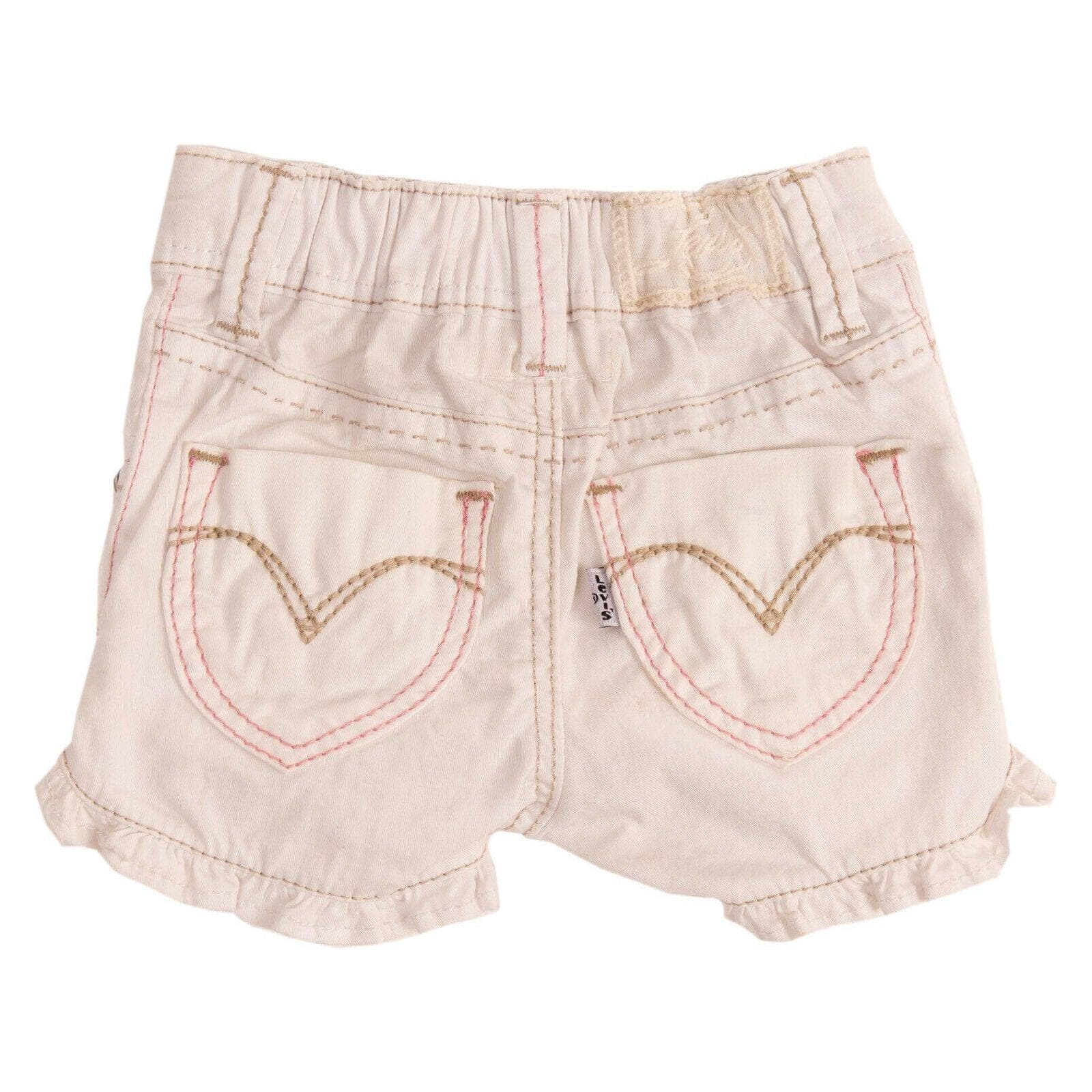NWT - Levis Baby Girl Frilled Hem Shorts- Size 3M — photo 6 of 6