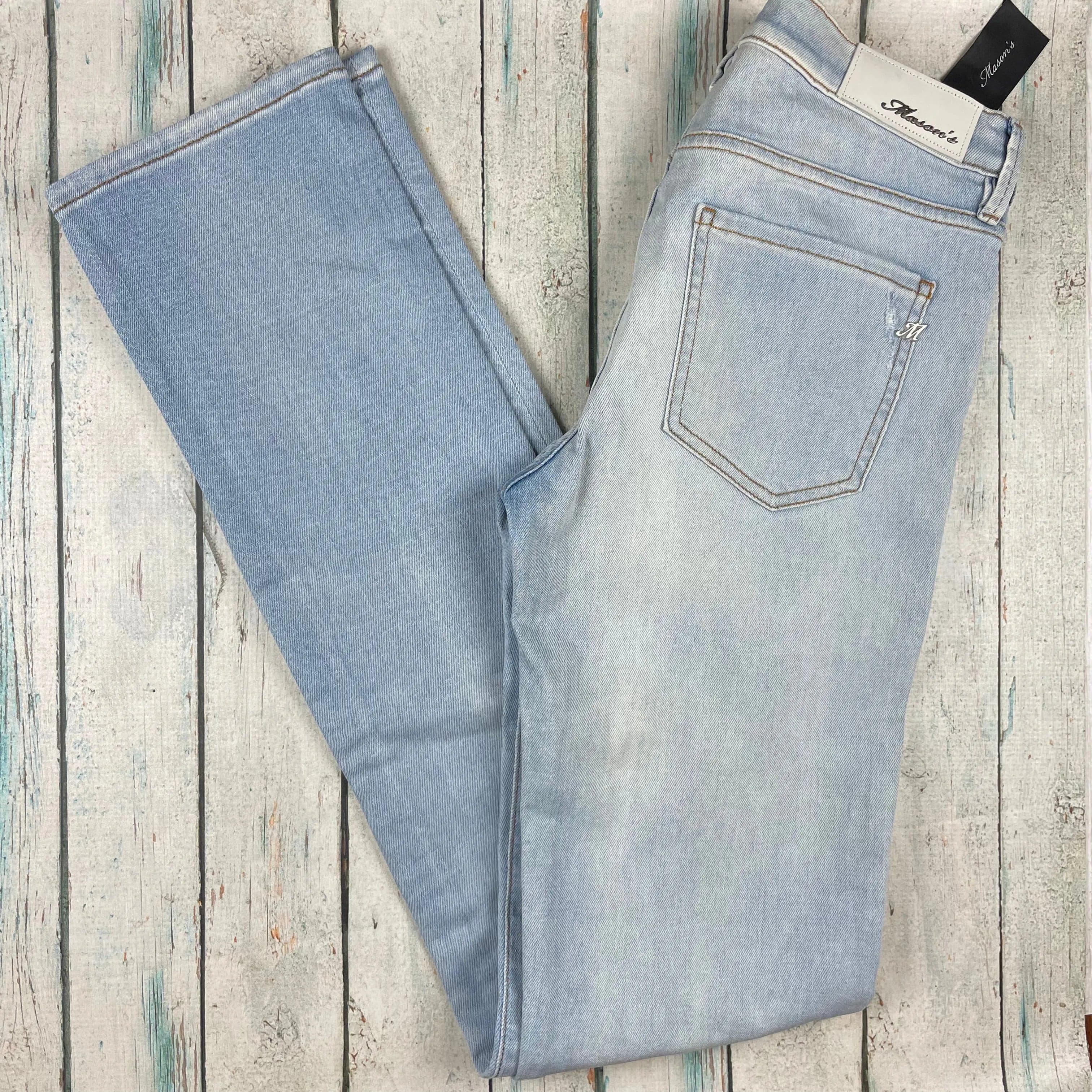 NWT - Masons - Stunning Italian Studded 'Delfina' Jeans -Size 28 — photo 5 of 5