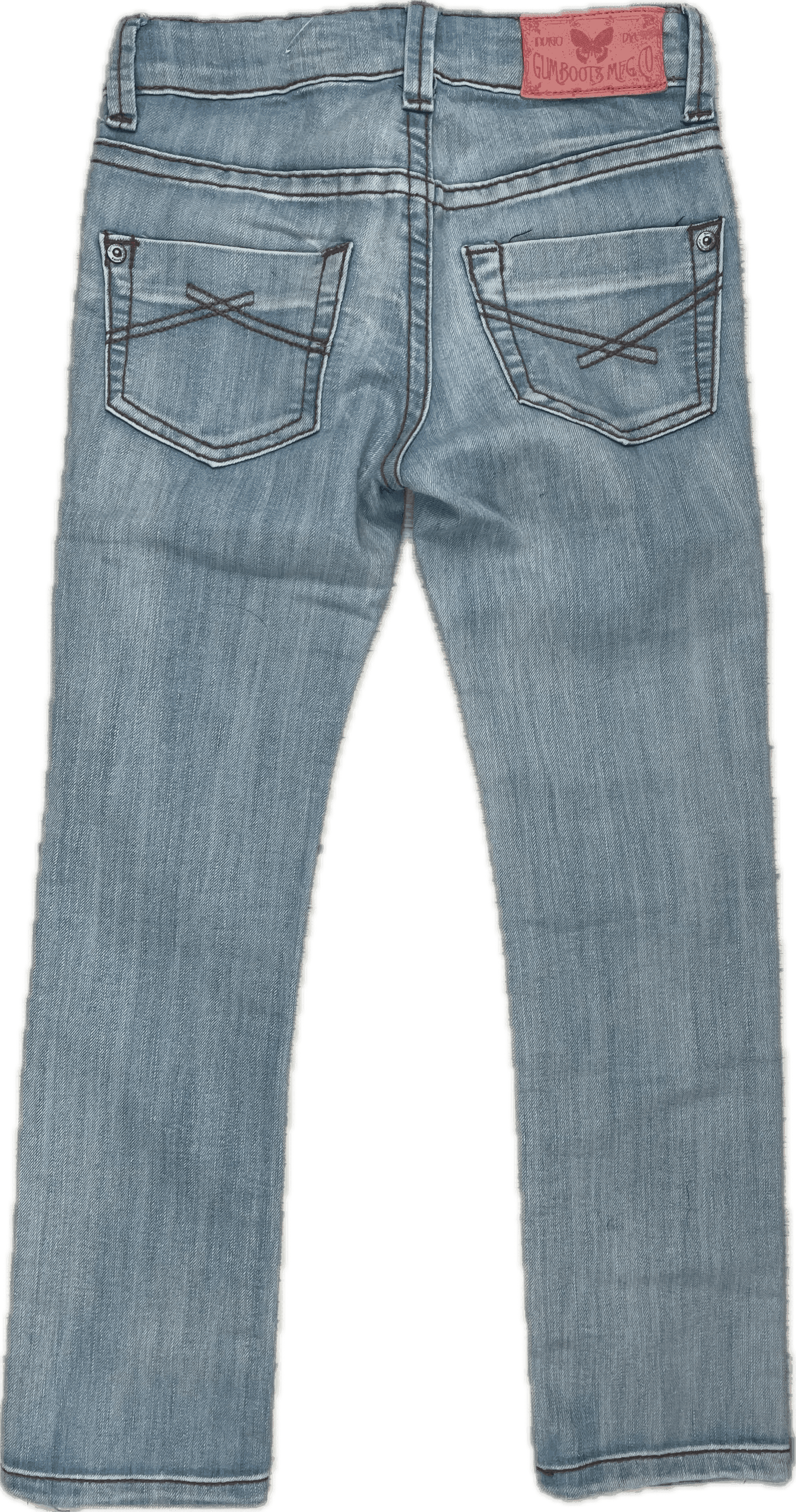 Gumboots Kids Light Wash Slim Straight Jeans - Size 6/7Y — photo 2 of 5
