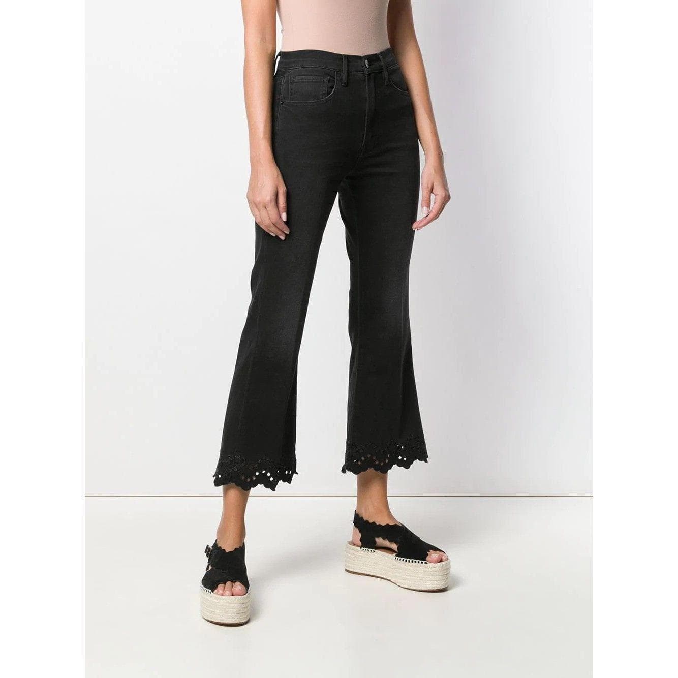 NWT- Frame Denim 'Lacey' Crop Flare Jeans RRP $395 -Size 25 — photo 2 of 7