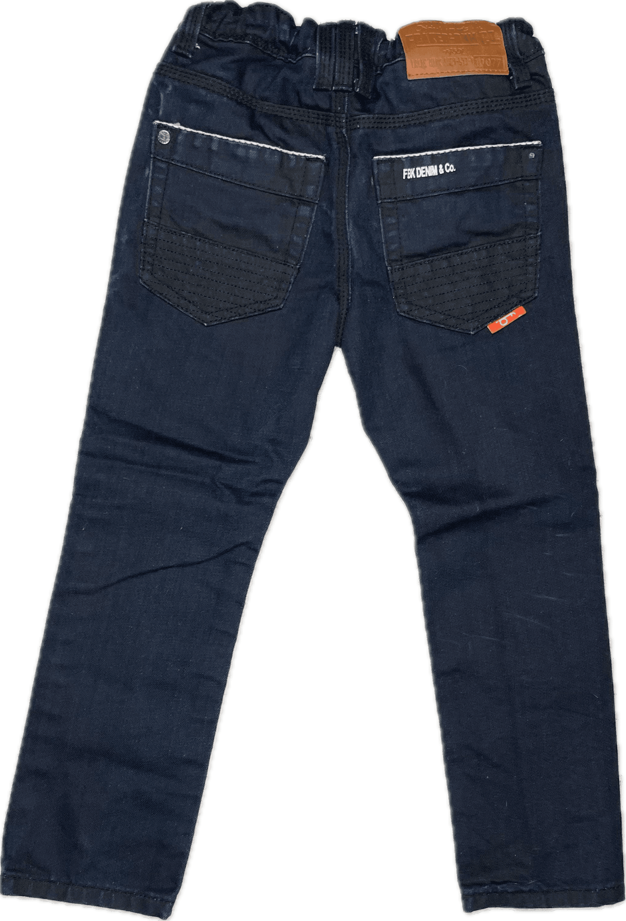Fresh Baked Slim Straight Boys Logo Jeans - Size 5 — photo 2 of 7