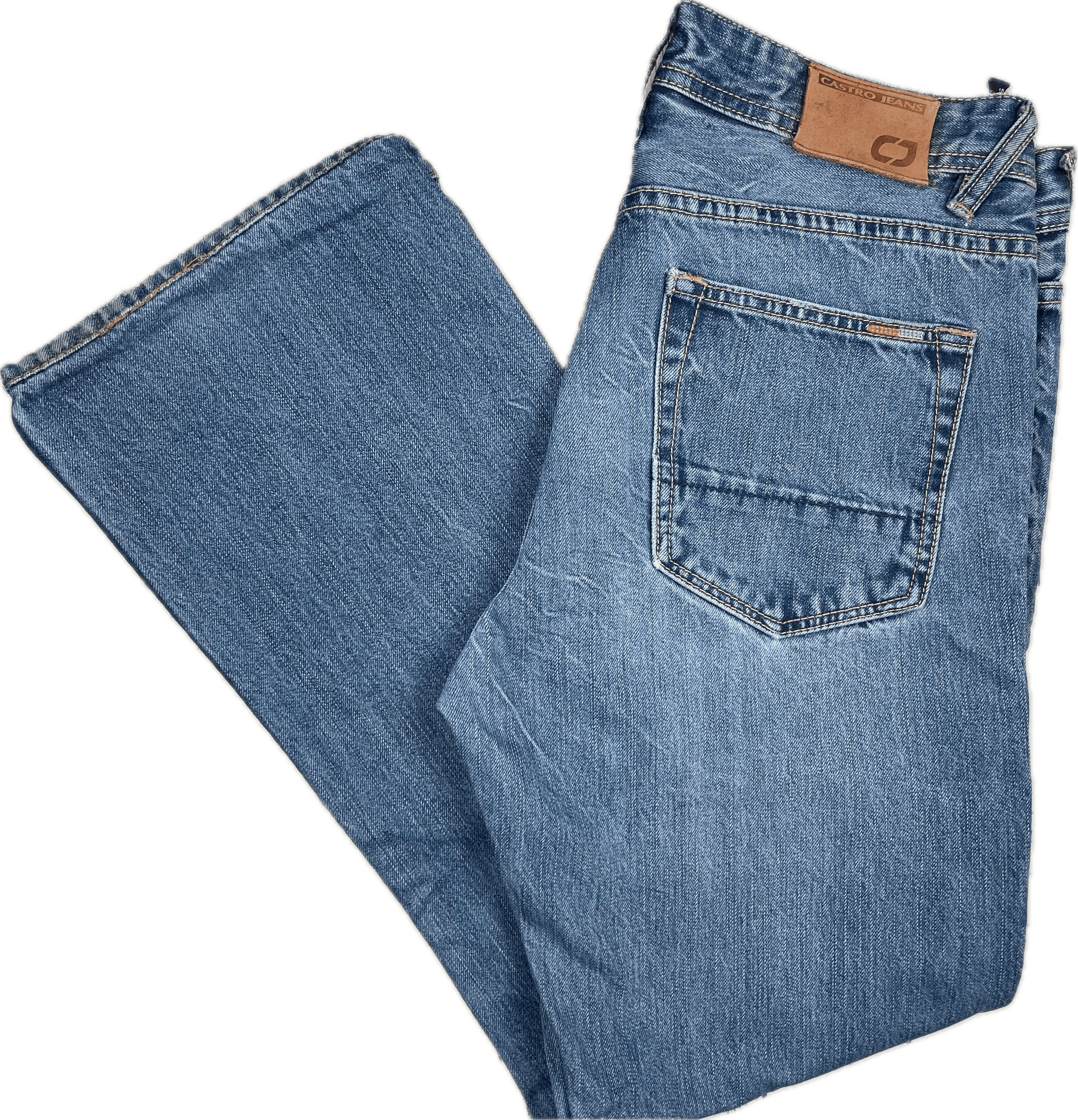Castro Jeans by Hugo Boss Mens 'David' Antique Wash Jeans - Size 31 Short — photo 1 of 8