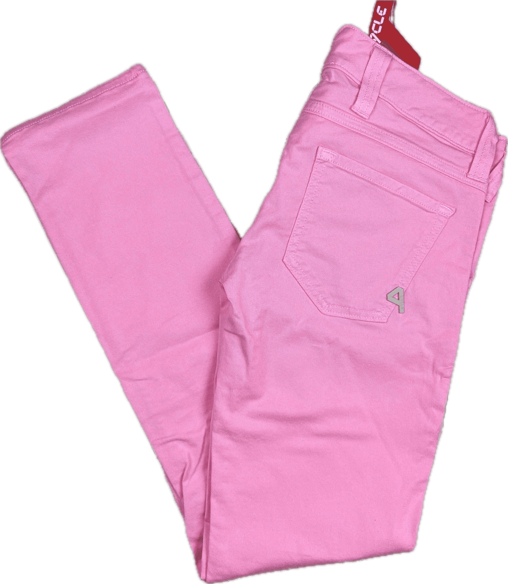 NWT - Ladies Italian Made Cycle 'Skinny' Bubblegum Pink Jeans - Size 30 — photo 1 of 7