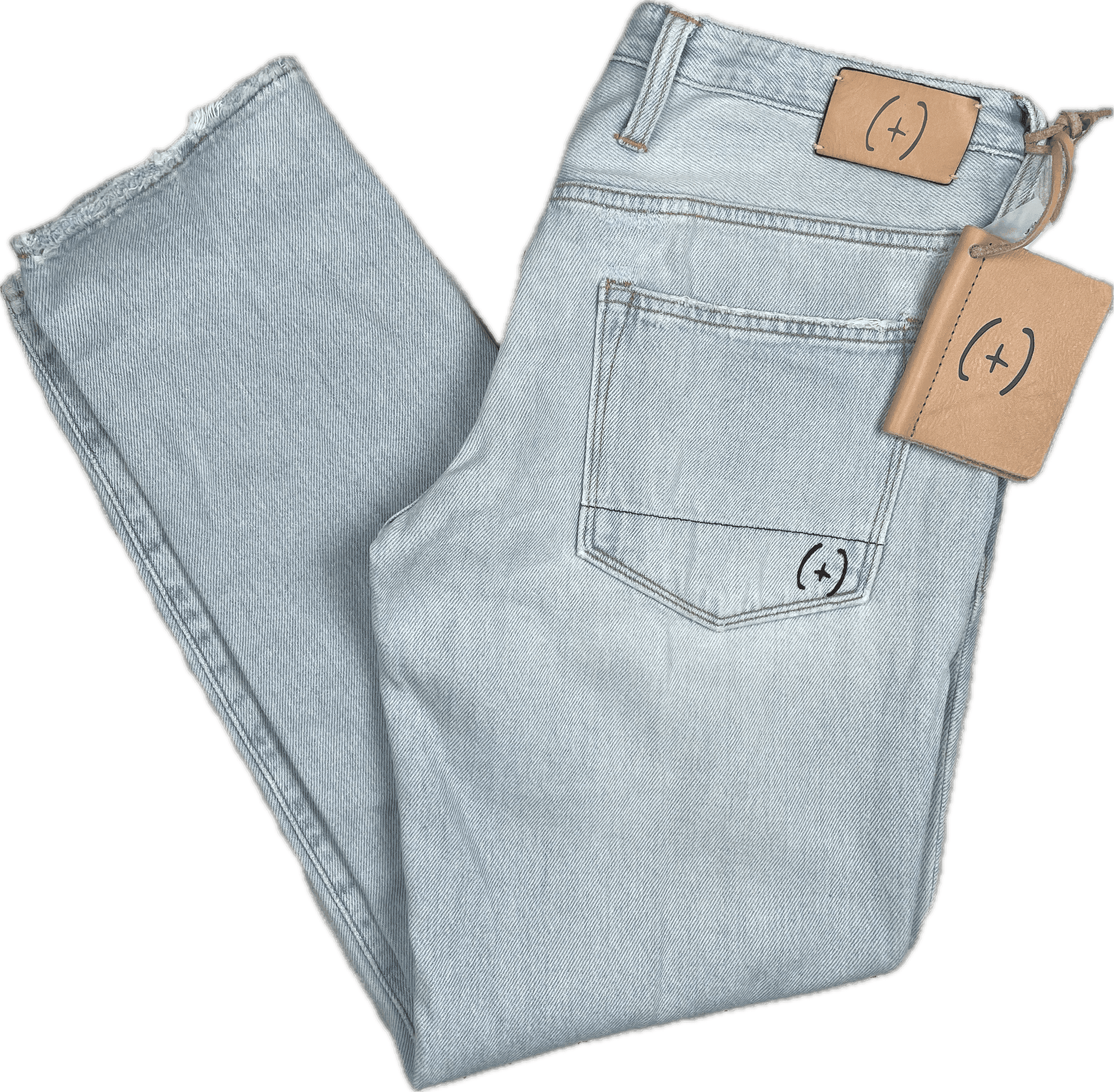 NWT - Ladies Italian Made (+) People Distressed Boyfriend Jeans - Size 31 — photo 8 of 8