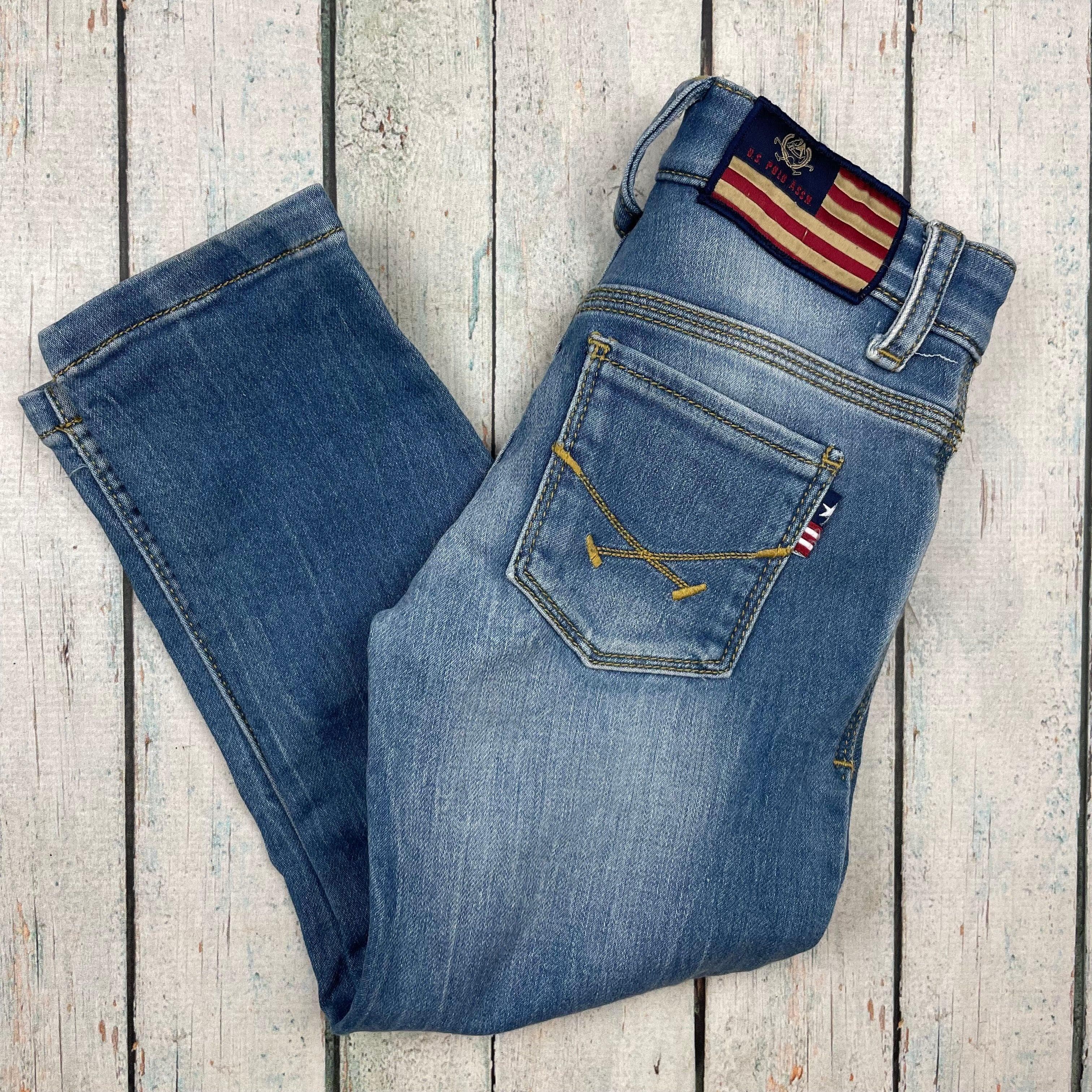 US Polo Assn. Slim Stretch kids Jeans - Size 3/4 — photo 6 of 7
