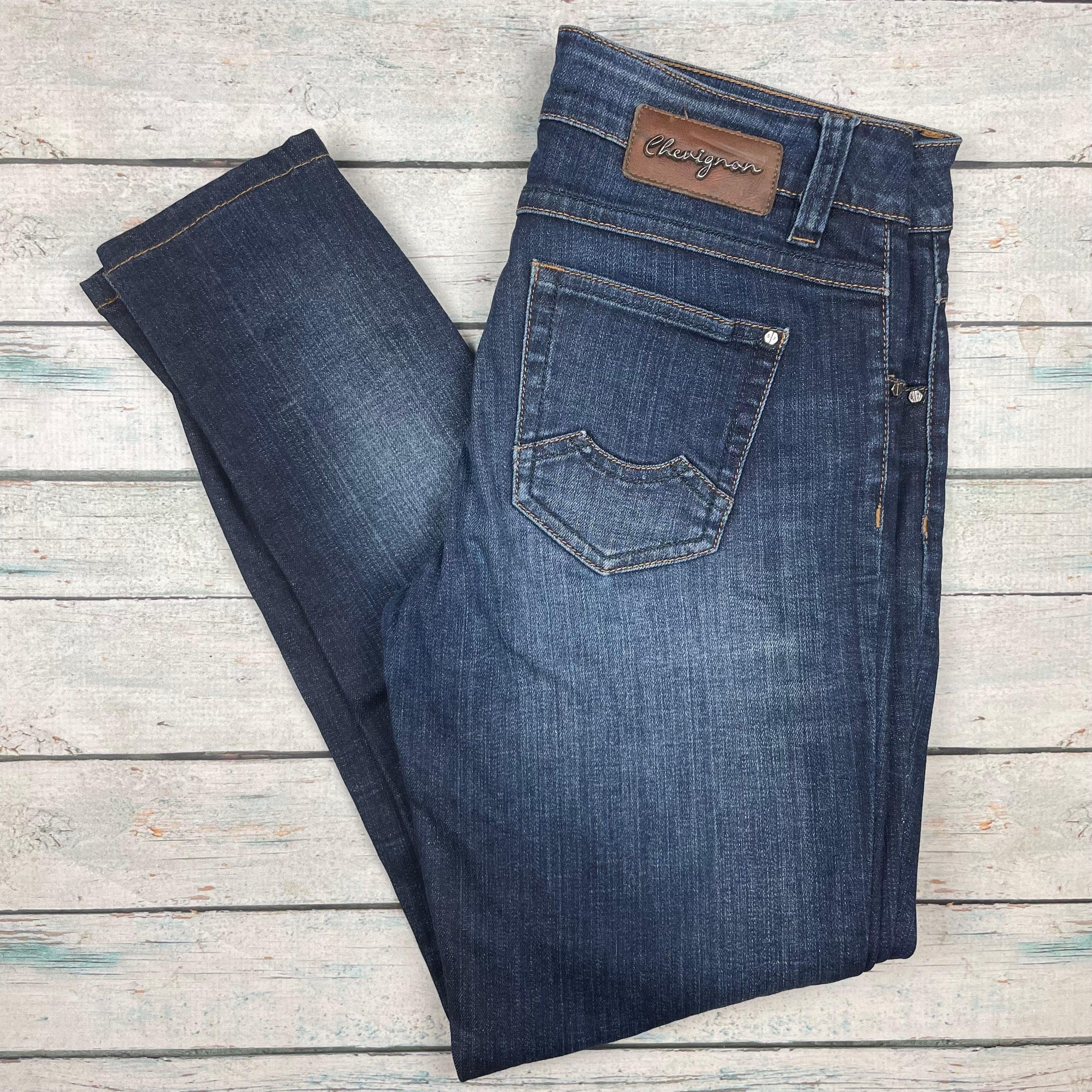 Chevignon Denim Goods 'Crystal' Mid Rise Skinny Jeans- Size USA 8- Suit 10 AU — photo 6 of 7
