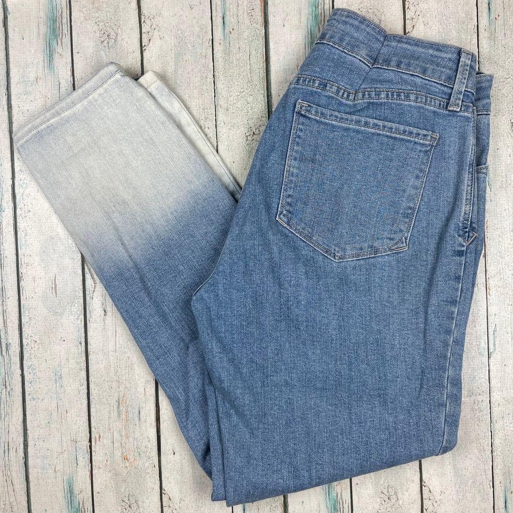 NYDJ Lift & Tuck 'Ankle' Dip dye Jeans -Suit Size 10 — photo 2 of 6