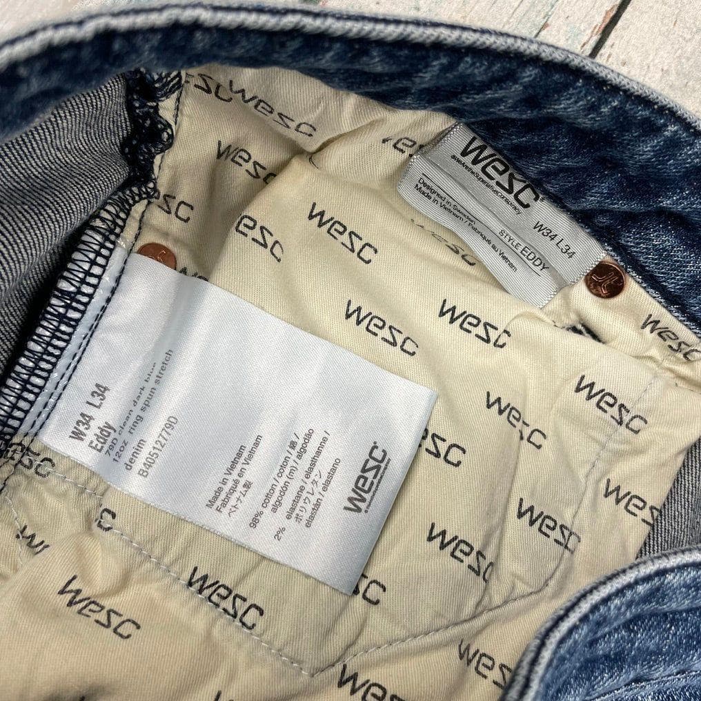 WEZC Superlative Conspiracy Mens Slim Fit Jeans- Size 34 — photo 7 of 8