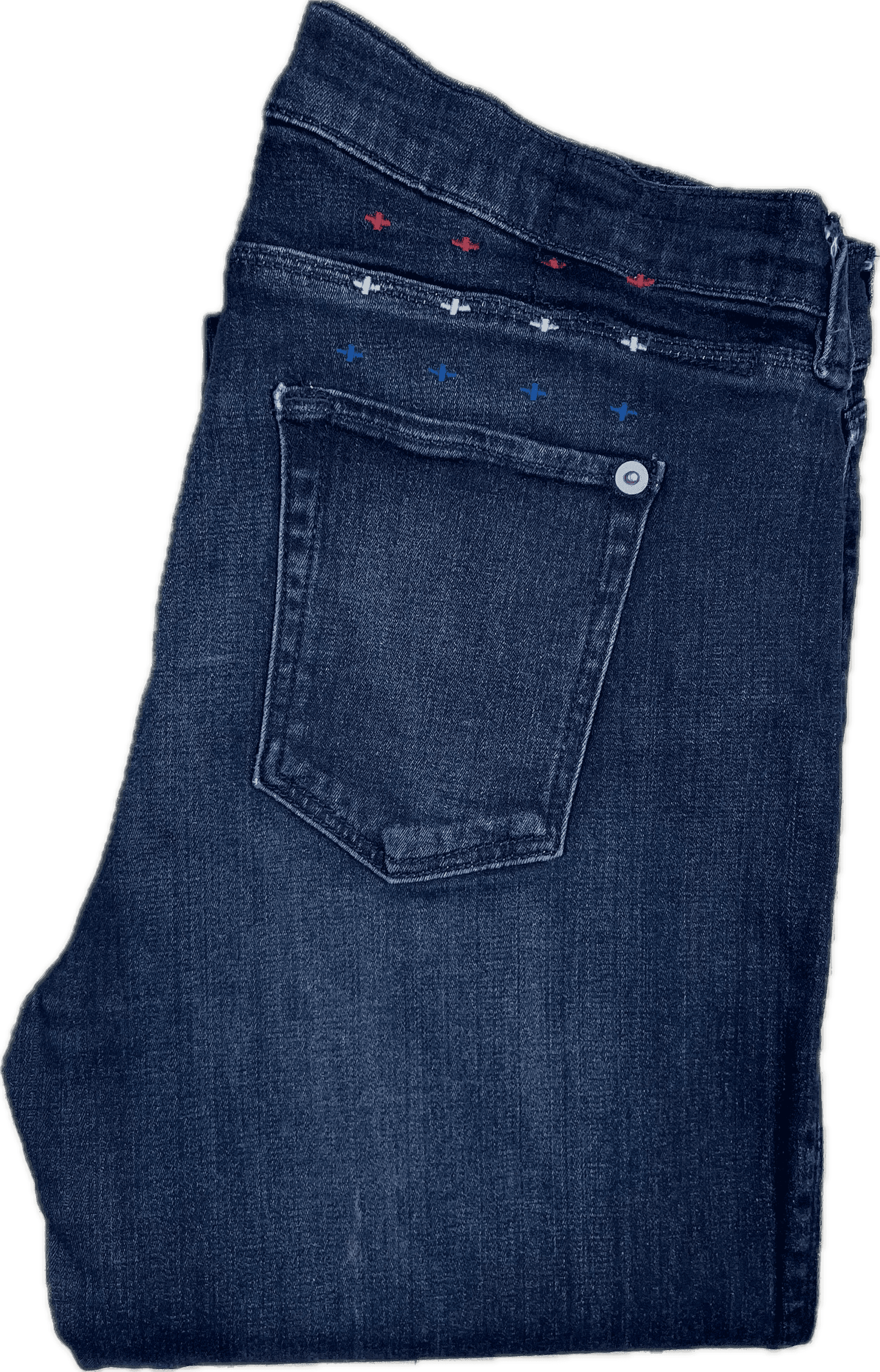 Ksubi 'Skinny Pins' in Brenda Blue Stretch Jeans- Size 30 — photo 2 of 8