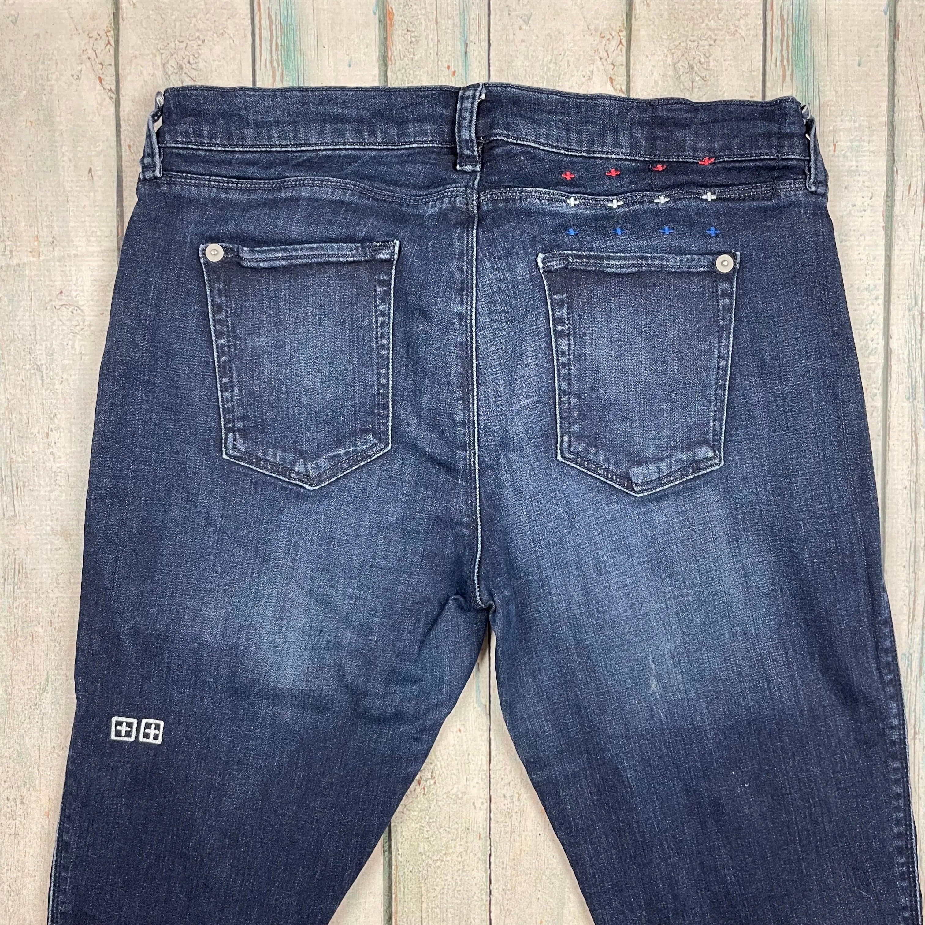 Ksubi 'Skinny Pins' in Brenda Blue Stretch Jeans- Size 30 — photo 4 of 8