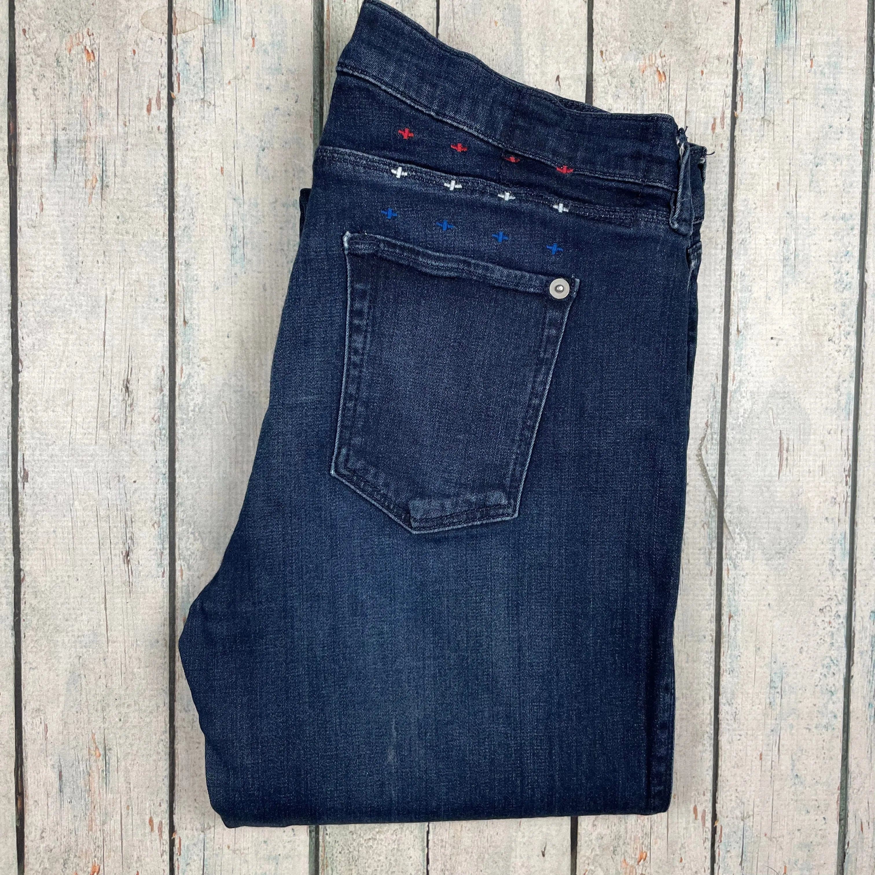 Ksubi 'Skinny Pins' in Brenda Blue Stretch Jeans- Size 30 — photo 6 of 8