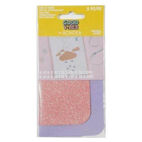 Good Vibes by Bondex 'Pink Glitter' Iron on Mending/Design Kit - Mending is better than ending! — photo 1 of 2