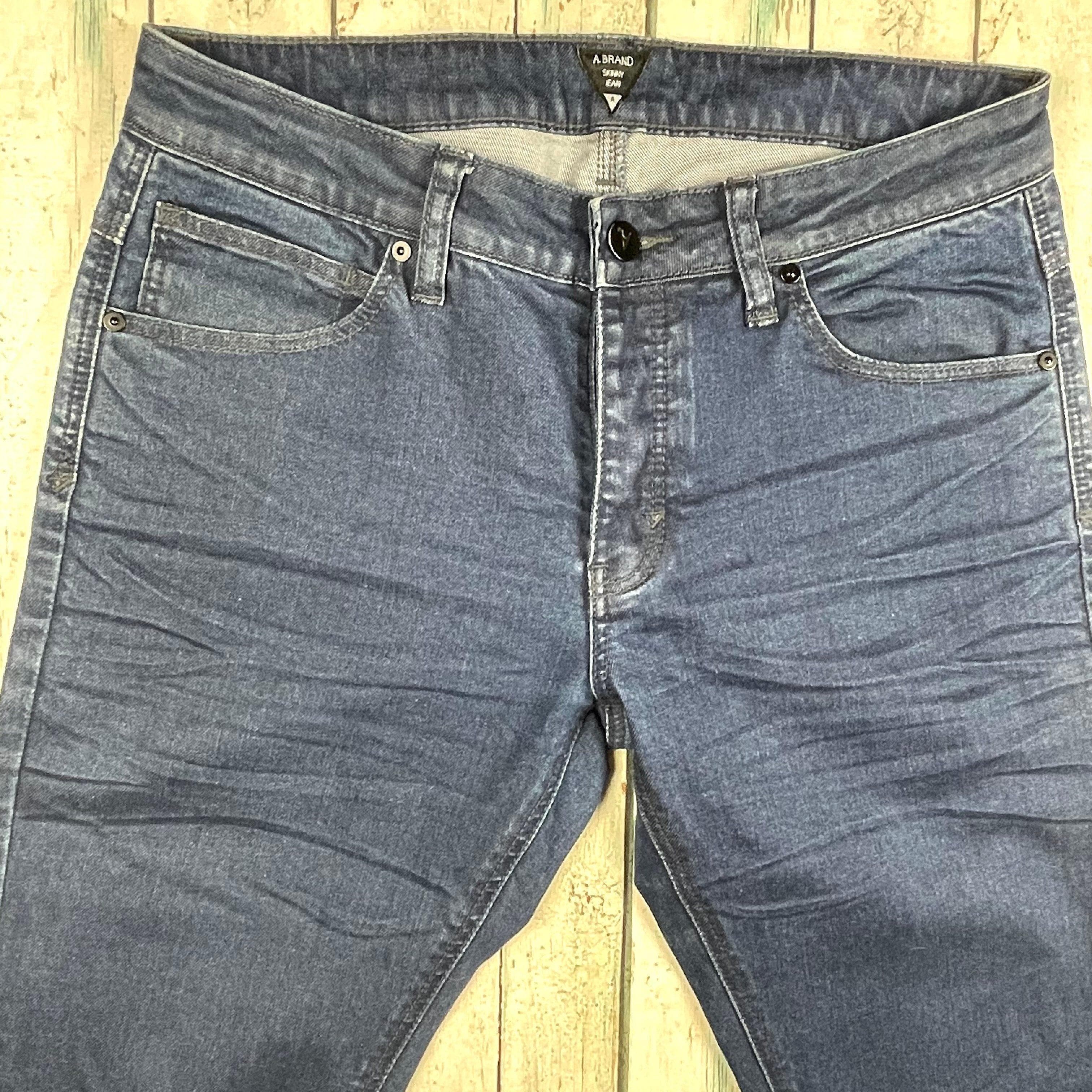 A Brand Men's Classic Straight Leg Jeans - Size 30 — photo 4 of 4