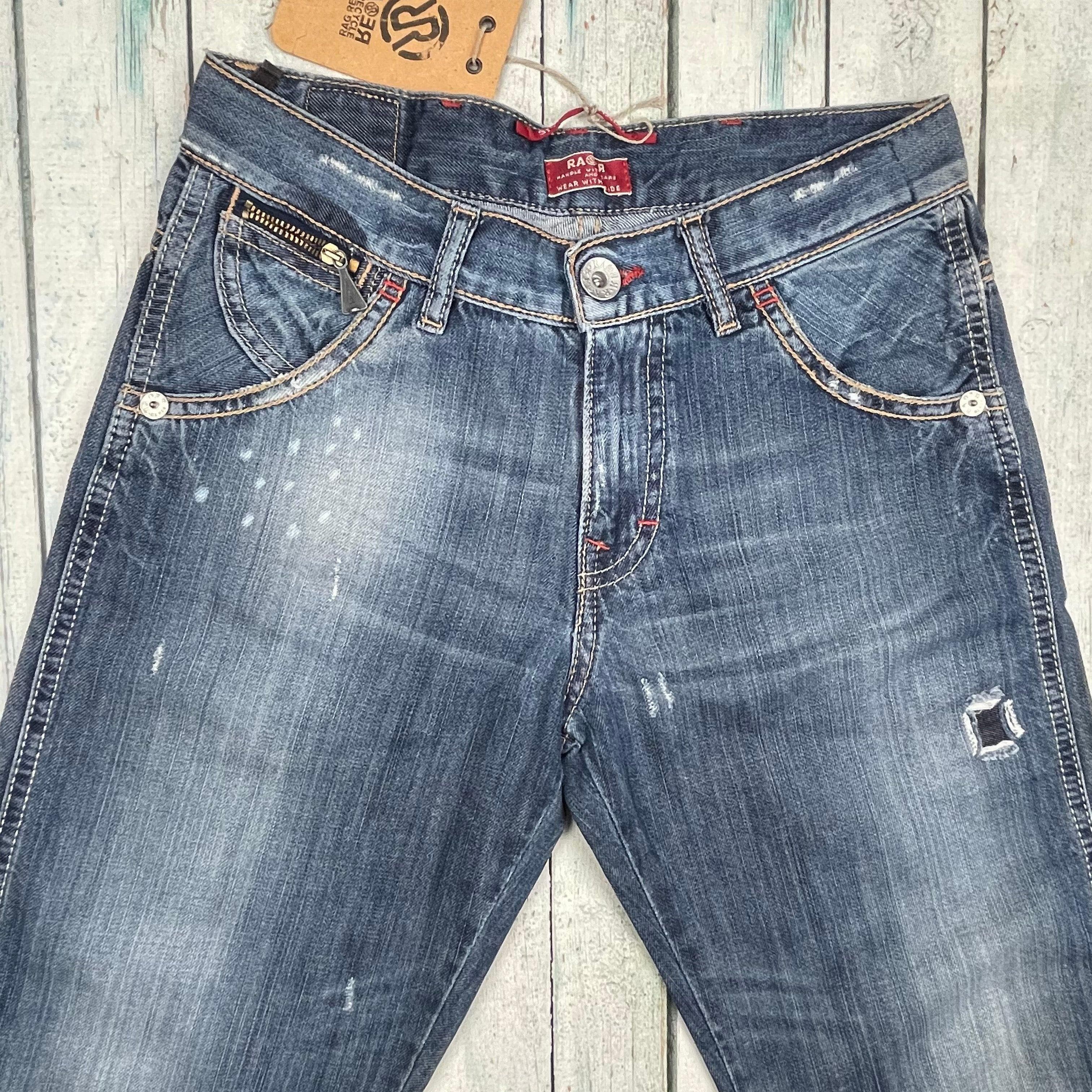 NWT - RA-RE Italian Boys 'Monte' Distressed Jeans - Size 12 — photo 4 of 9