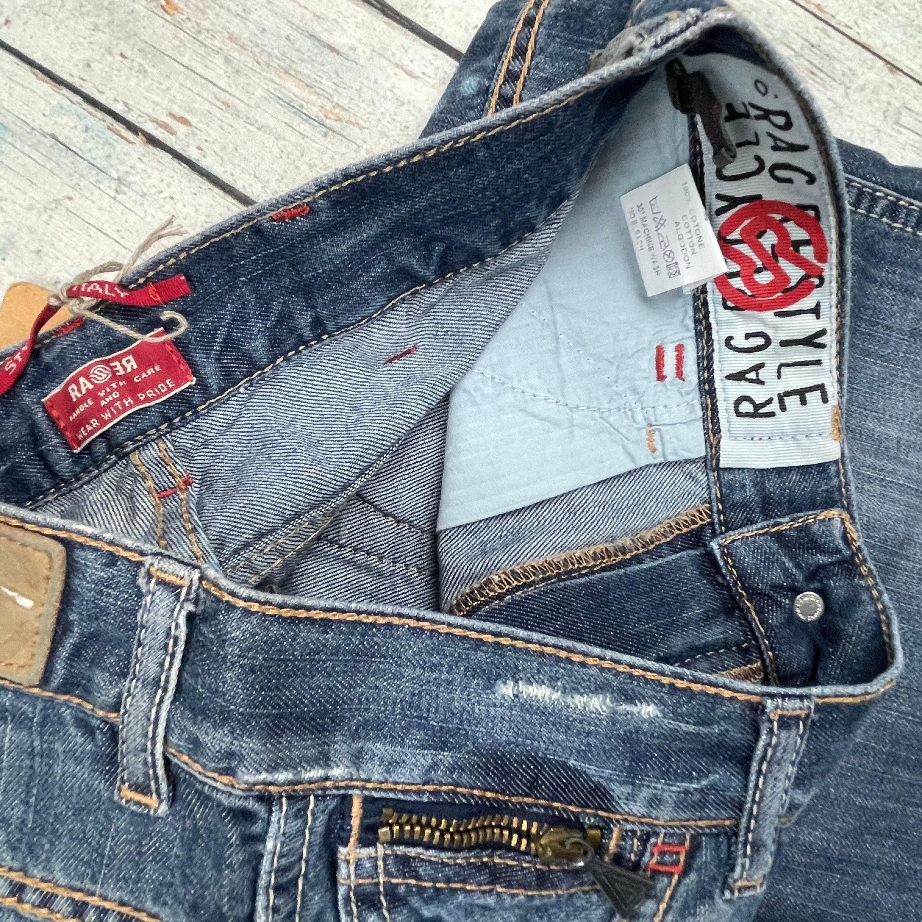 NWT - RA-RE Italian Boys 'Monte' Distressed Jeans - Size 12 — photo 8 of 9
