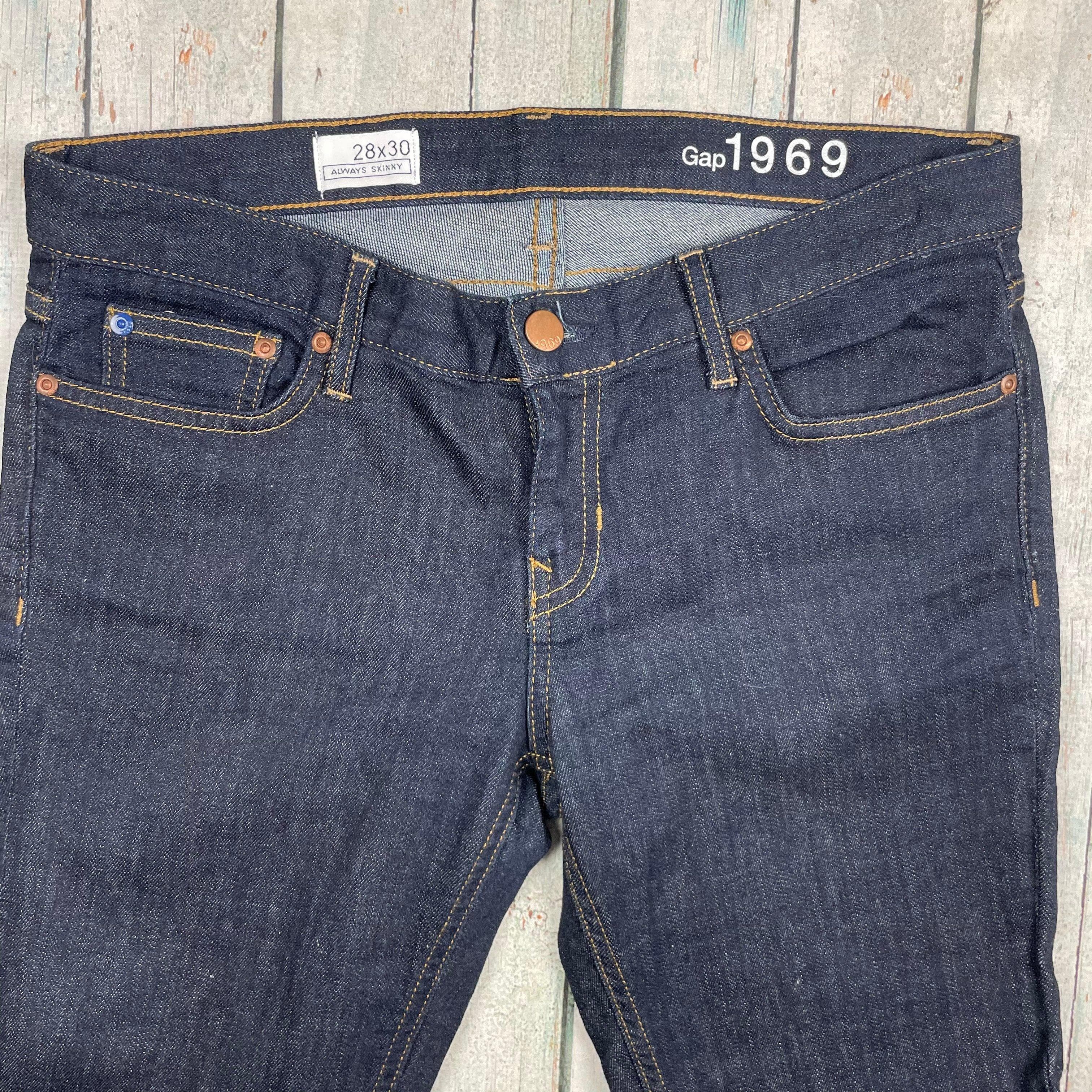 GAP Low Rise 'Always Skinny' Ladies Denim Jeans -Size 28x30 — photo 2 of 6