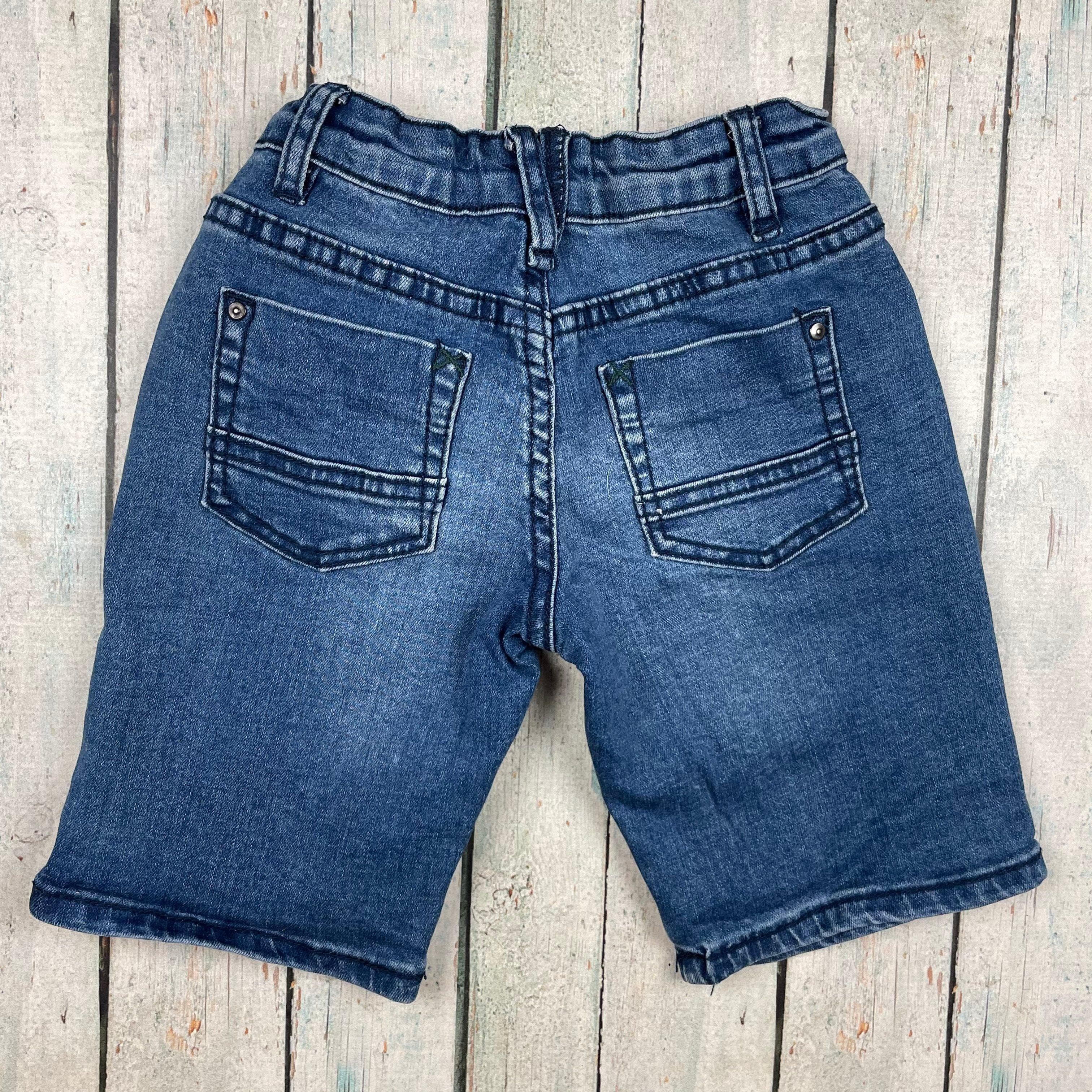Boys Padini Distressed Dark Denim Shorts - Size 2/3 — photo 4 of 6