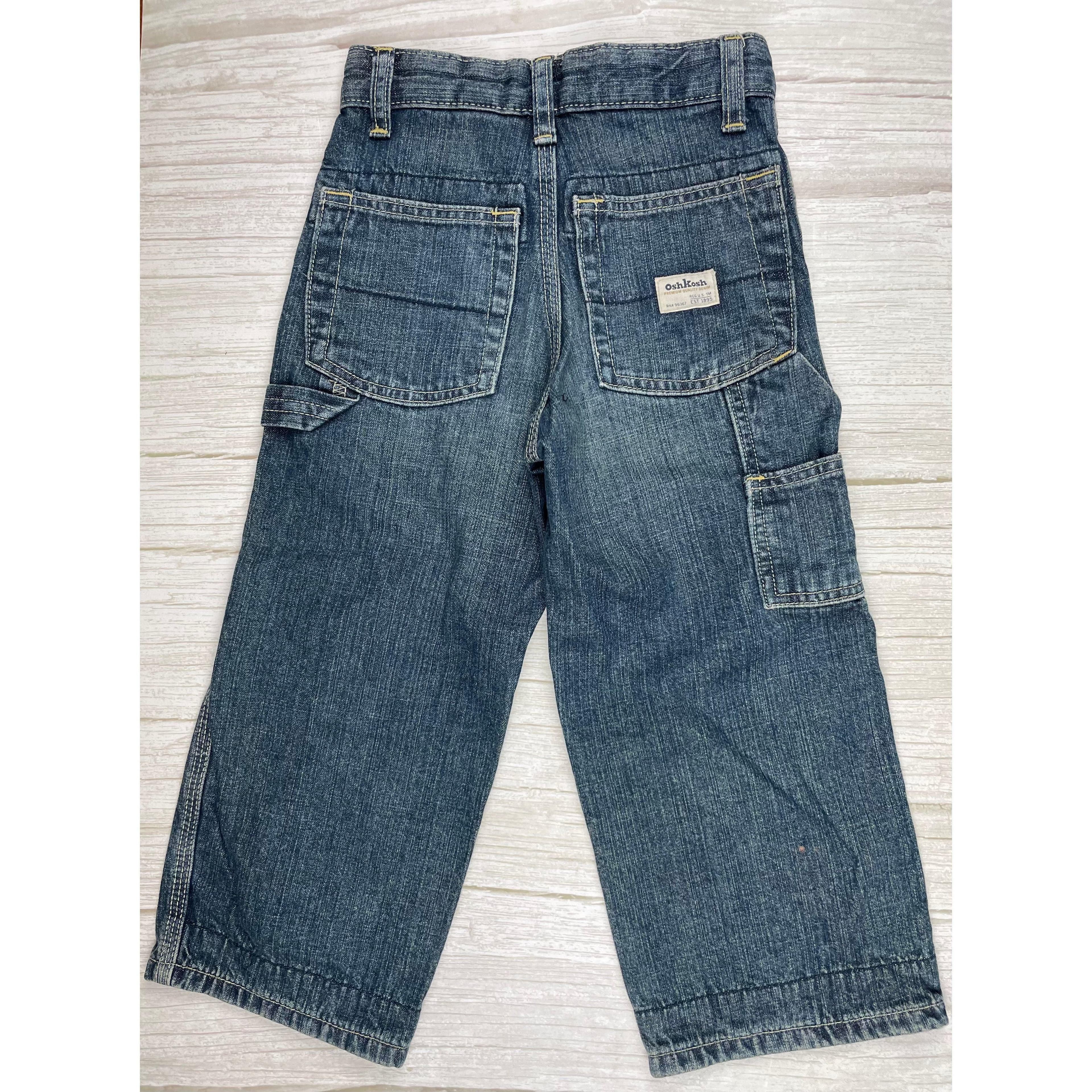 Osh Kosh Kids Denim Carpenter Jeans - Size 4R — photo 6 of 7