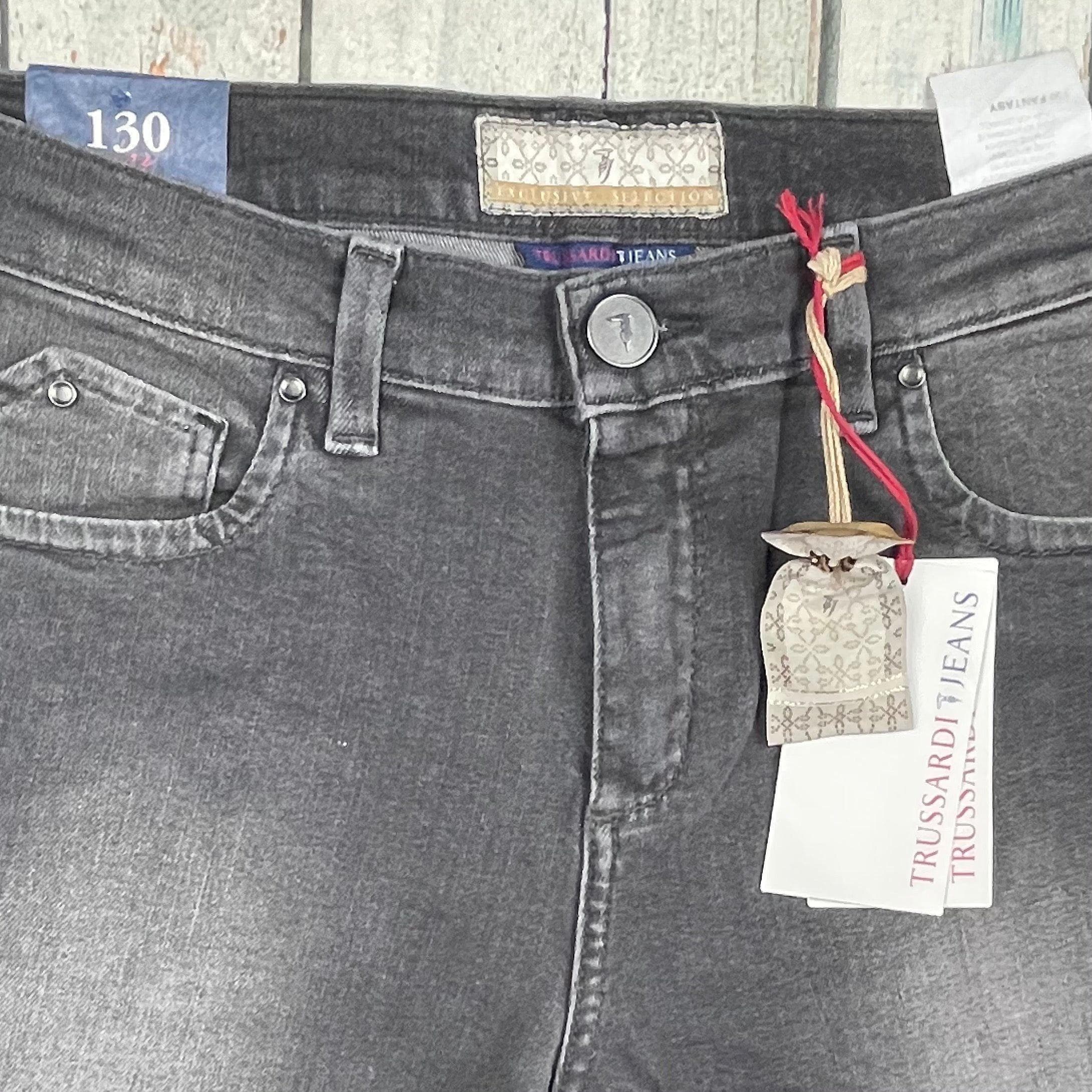 NWT - Trussardi Jeans - Italian Embellished '130 Fantasy' Jeans -Size 26 — photo 6 of 8