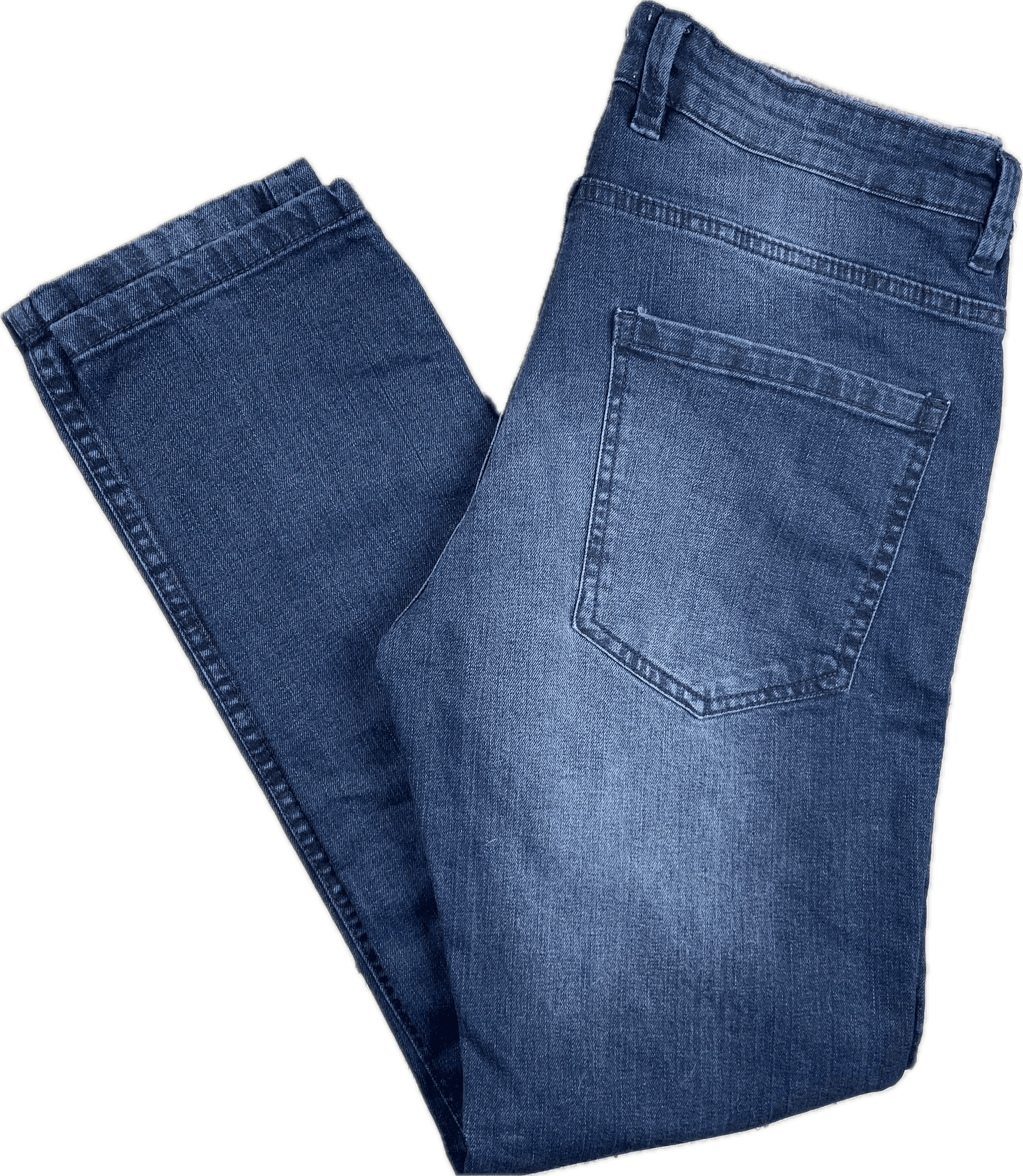 Piazza Italiaman Distressed Slim Fit Jeans - Size 46 It or 30" — photo 2 of 7