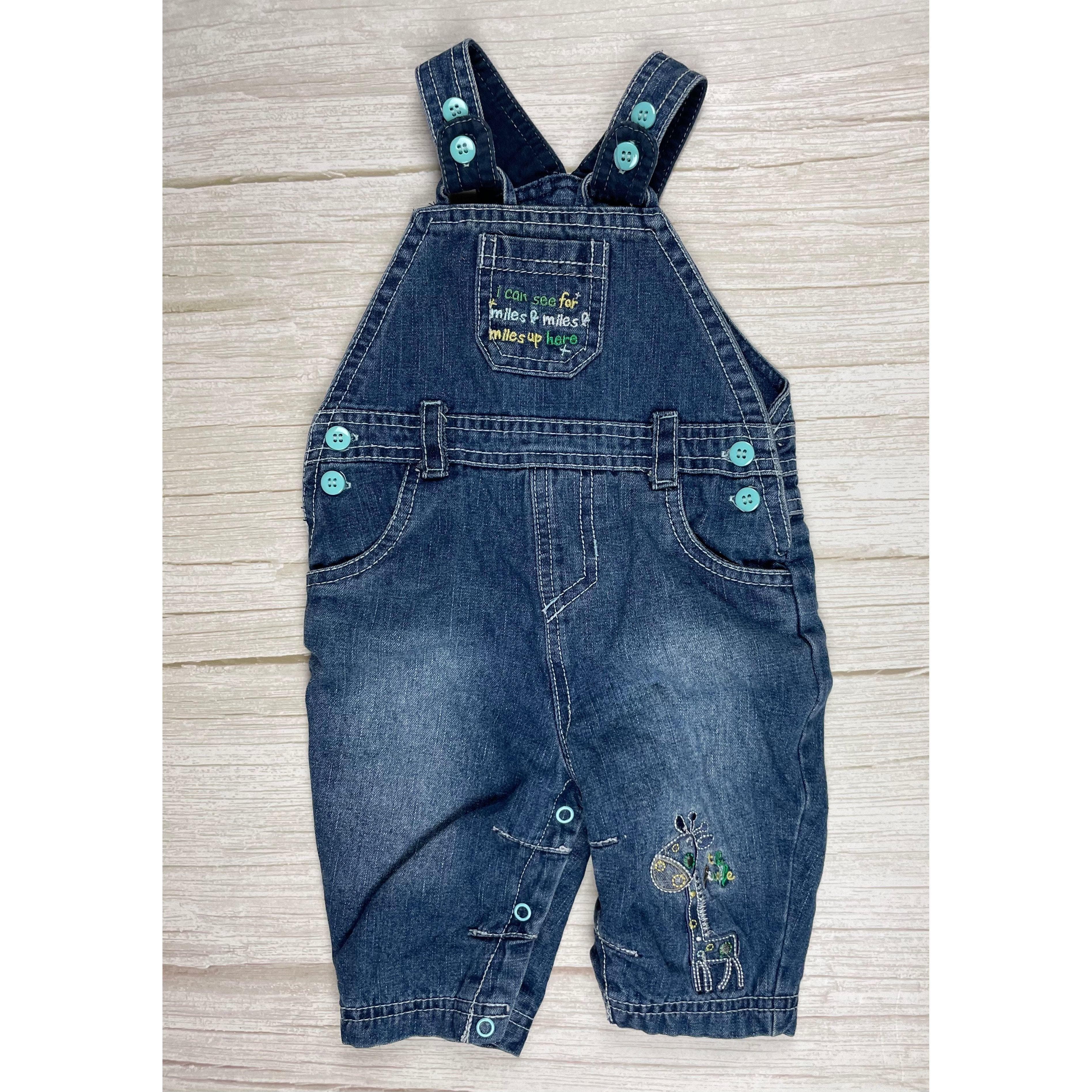 St Bernard Classic Bib & Brace Denim Overalls - Size 3/6M — photo 5 of 6