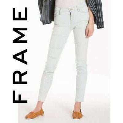 NWT- Frame Denim 'Le Skinny de Jeanne' Patched Jeans -Size 30 — photo 1 of 8
