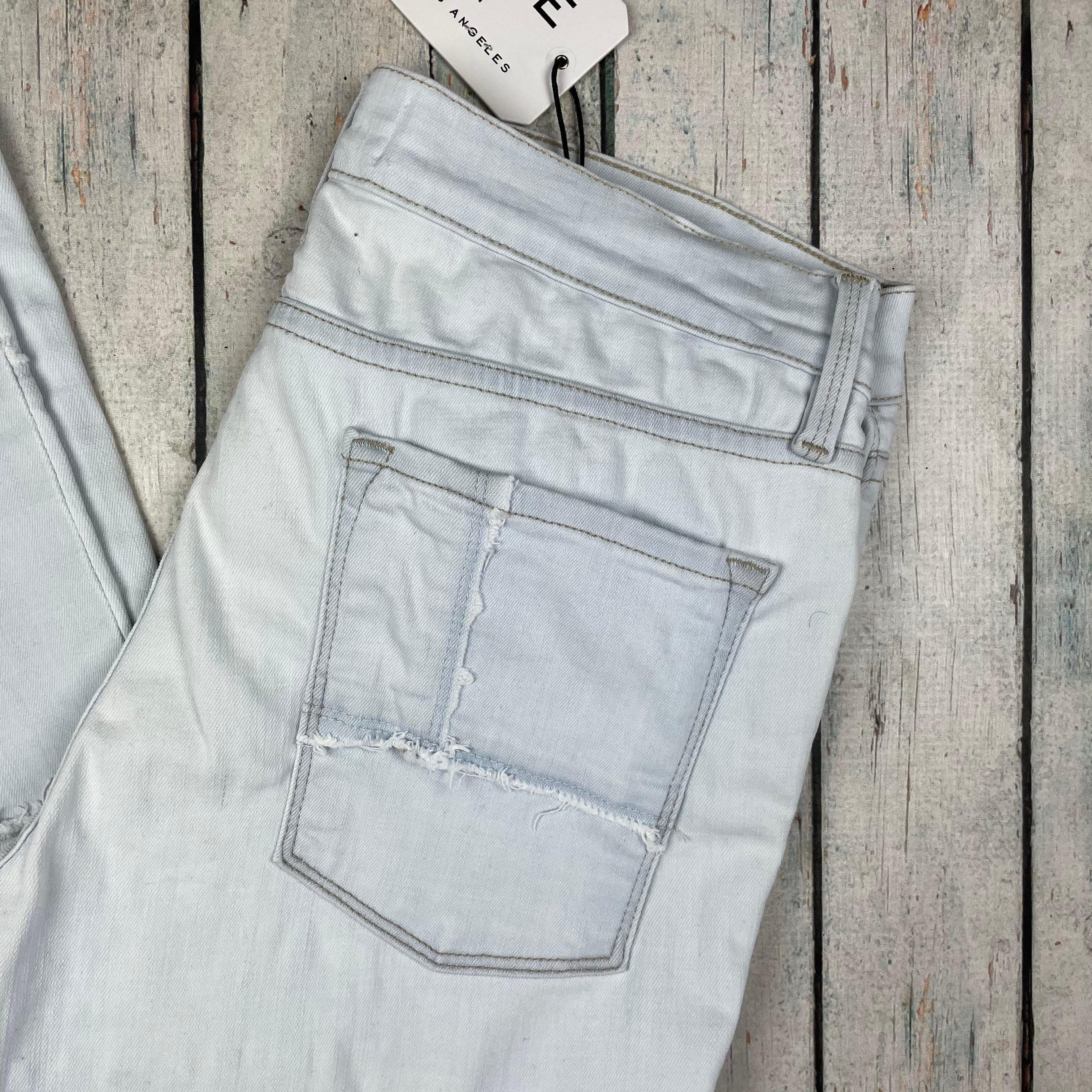 NWT- Frame Denim 'Le Skinny de Jeanne' Patched Jeans -Size 30 — photo 5 of 8