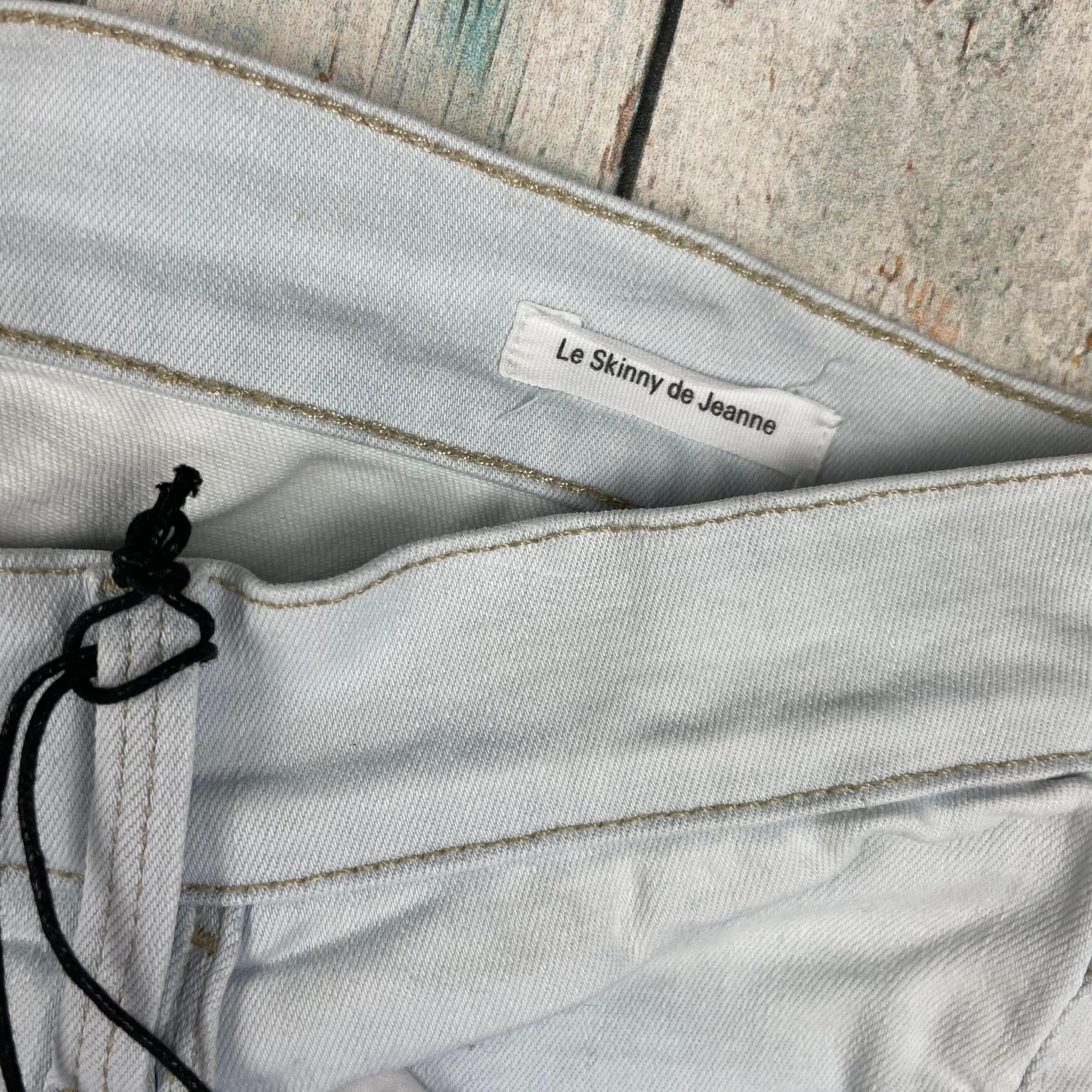 NWT- Frame Denim 'Le Skinny de Jeanne' Patched Jeans -Size 30 — photo 6 of 8