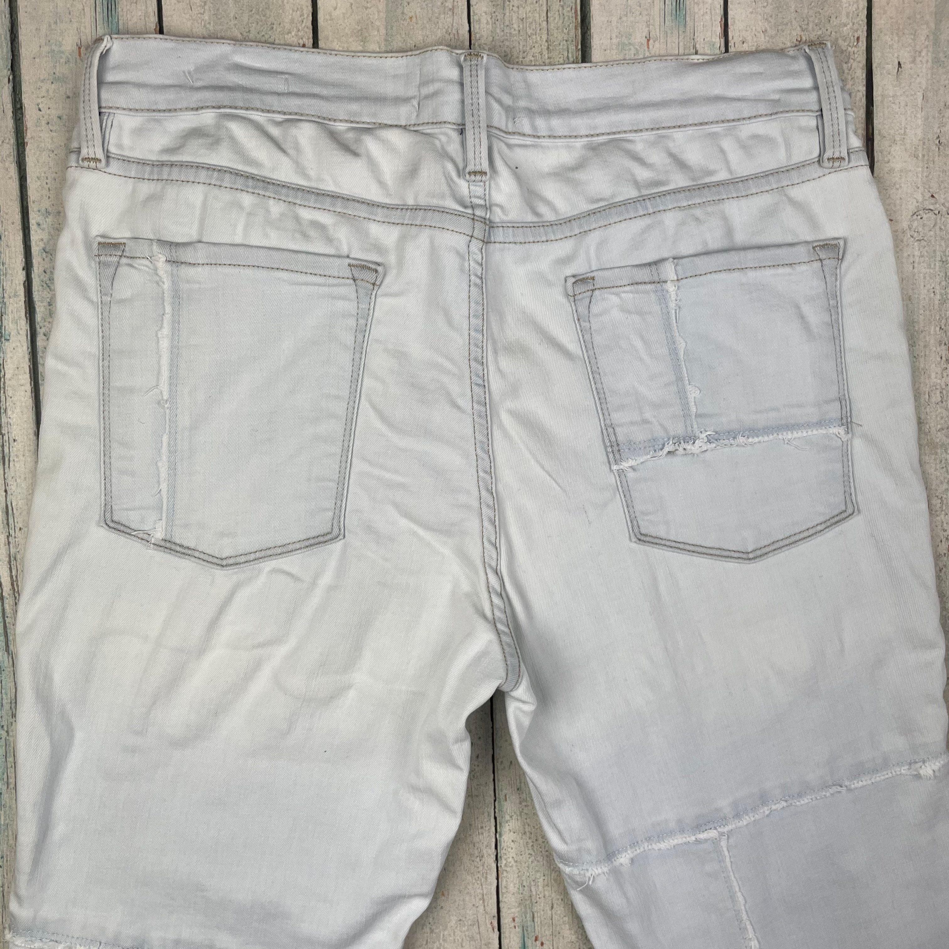 NWT- Frame Denim 'Le Skinny de Jeanne' Patched Jeans -Size 30 — photo 8 of 8