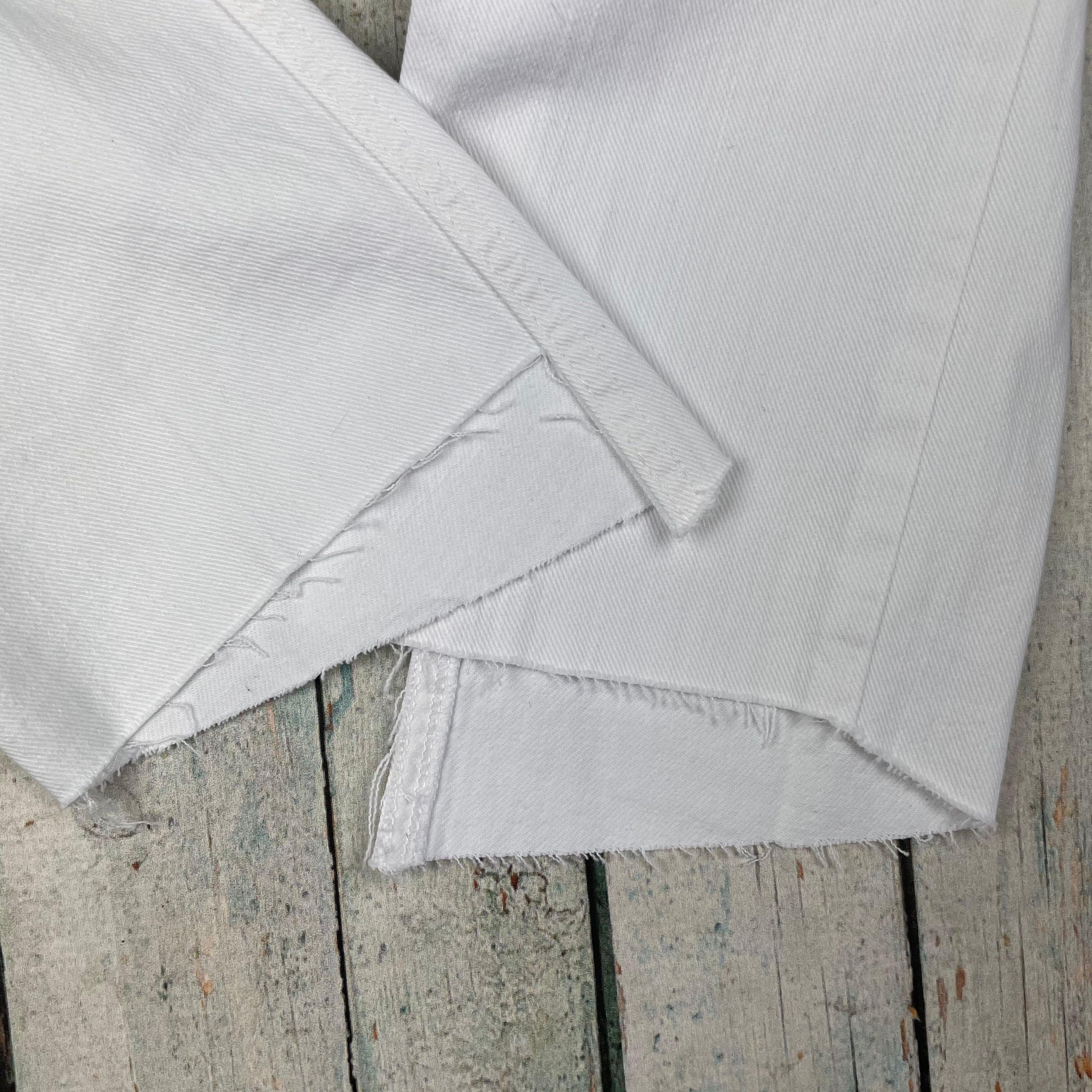 NWT- MIH 'Oslo' White Mid Rise Slim Leg Jeans- Size 28 — photo 6 of 11