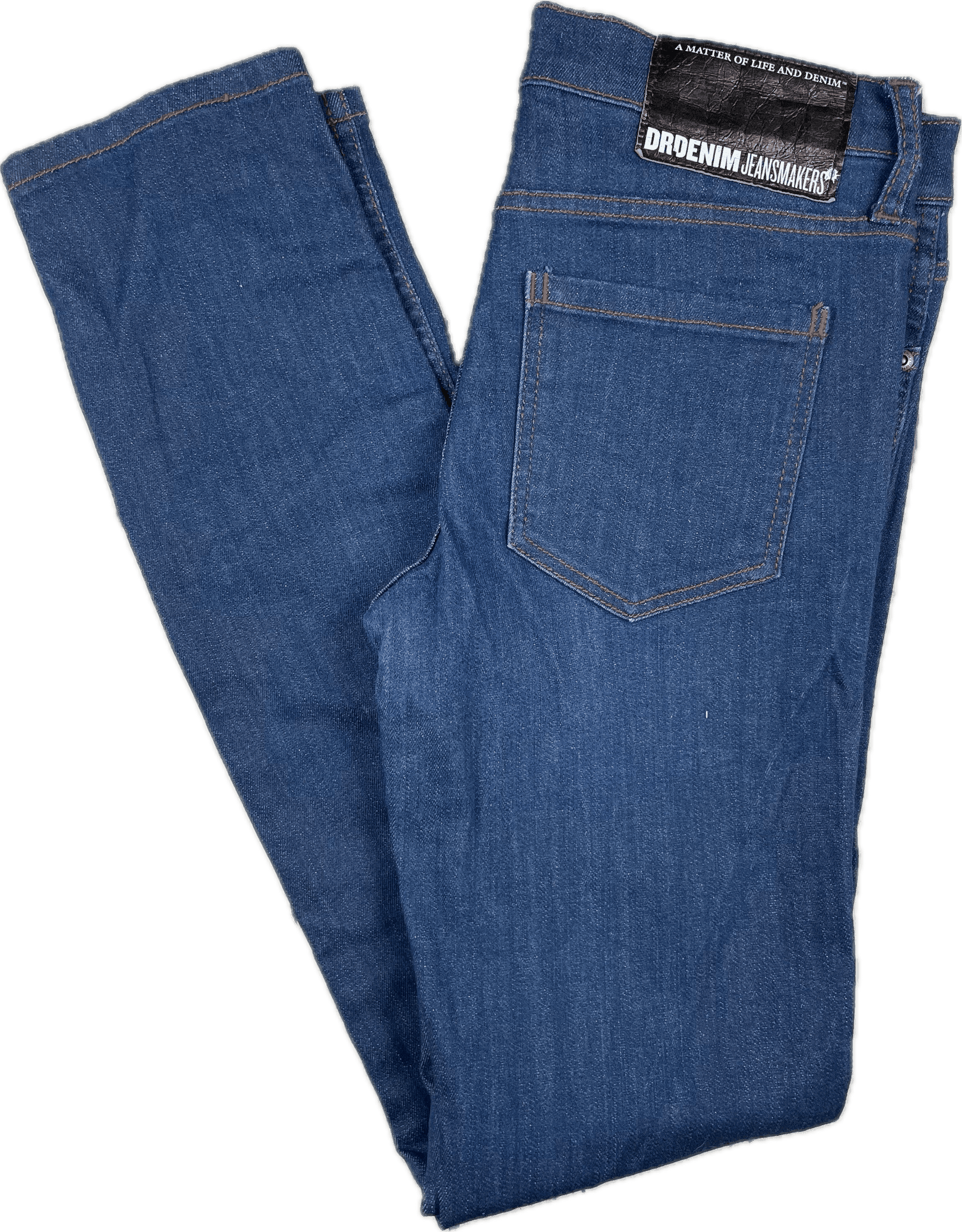 Dr Denim Mid Rise Slim Straight Leg Stretch Jeans - Size 30/32 — photo 1 of 6