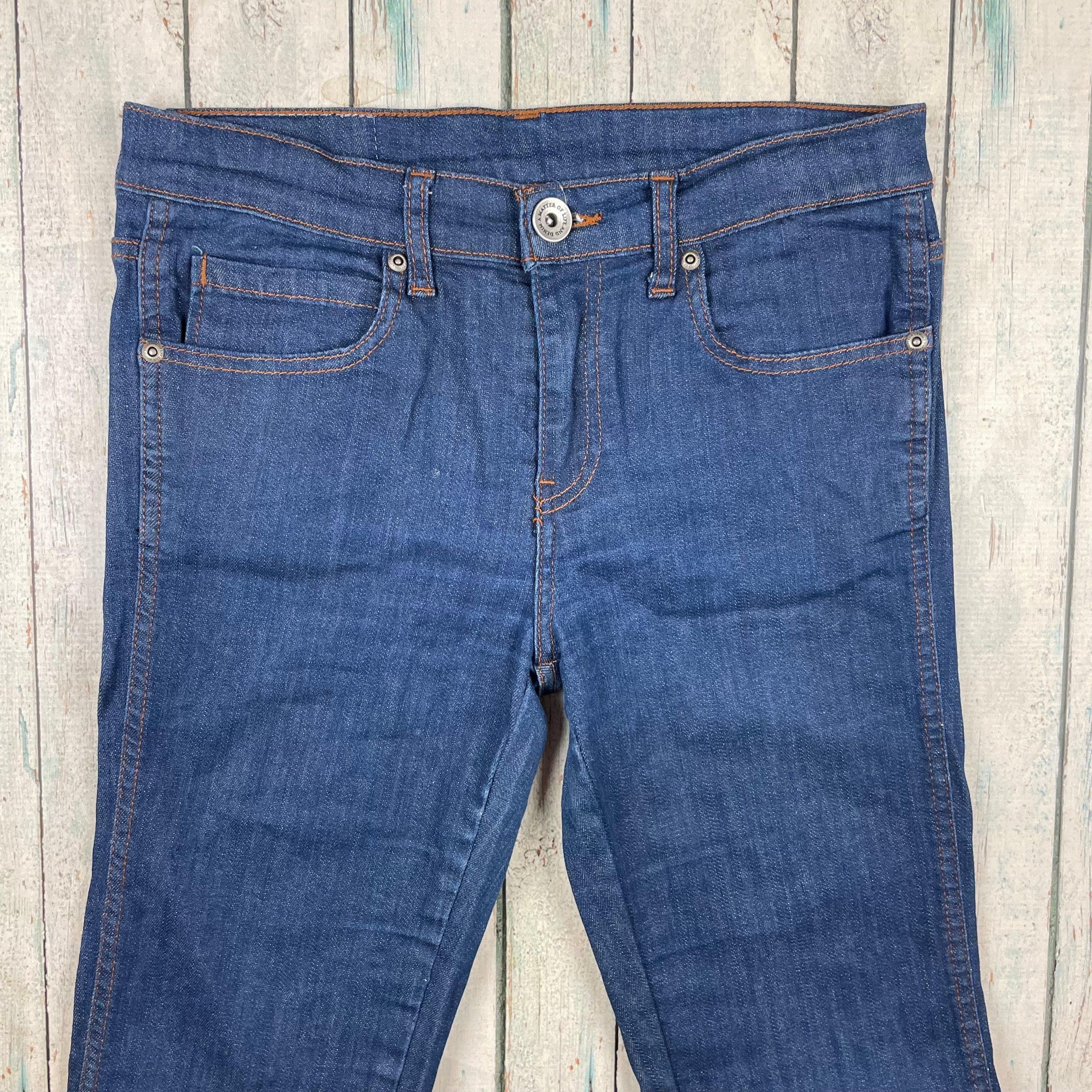 Dr Denim Mid Rise Slim Straight Leg Stretch Jeans - Size 30/32 — photo 2 of 6