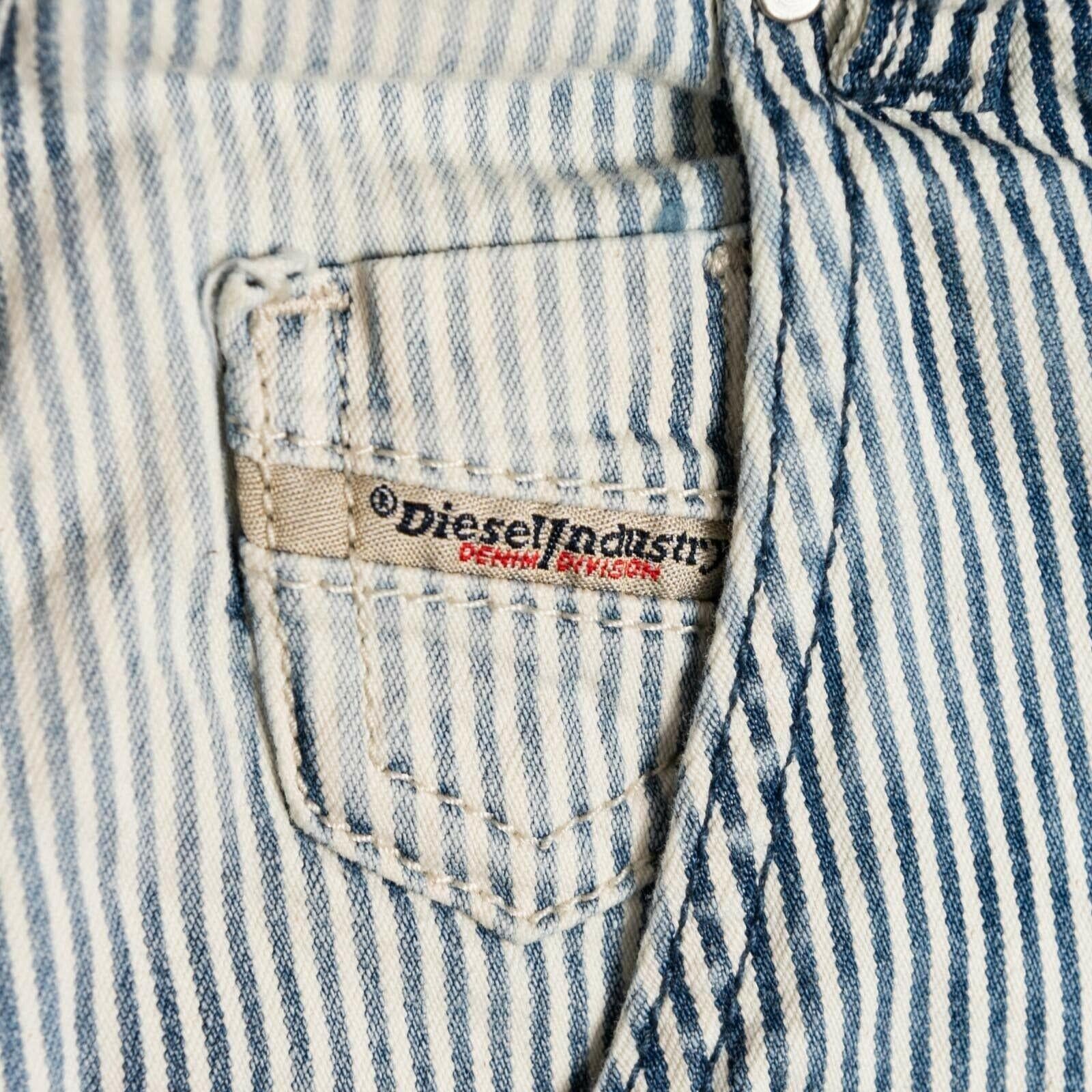 NWT - Diesel 'Fayza-K' Relaxed Engineer Stripe Denim Jeans — photo 3 of 9