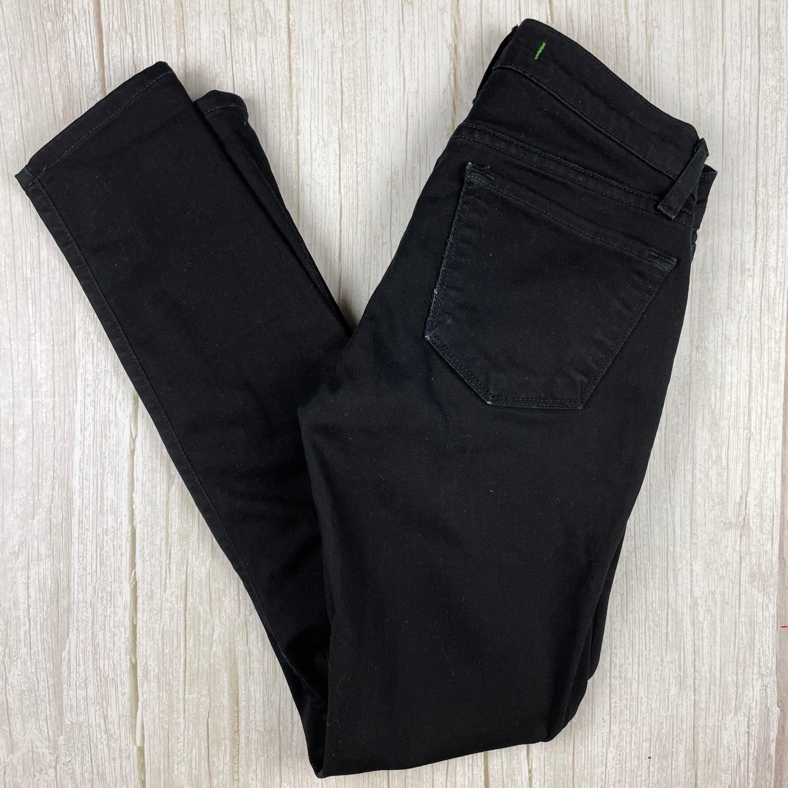 J Brand 'Shadow' Black Stretch Skinny Jeans- Size 24 — photo 3 of 7