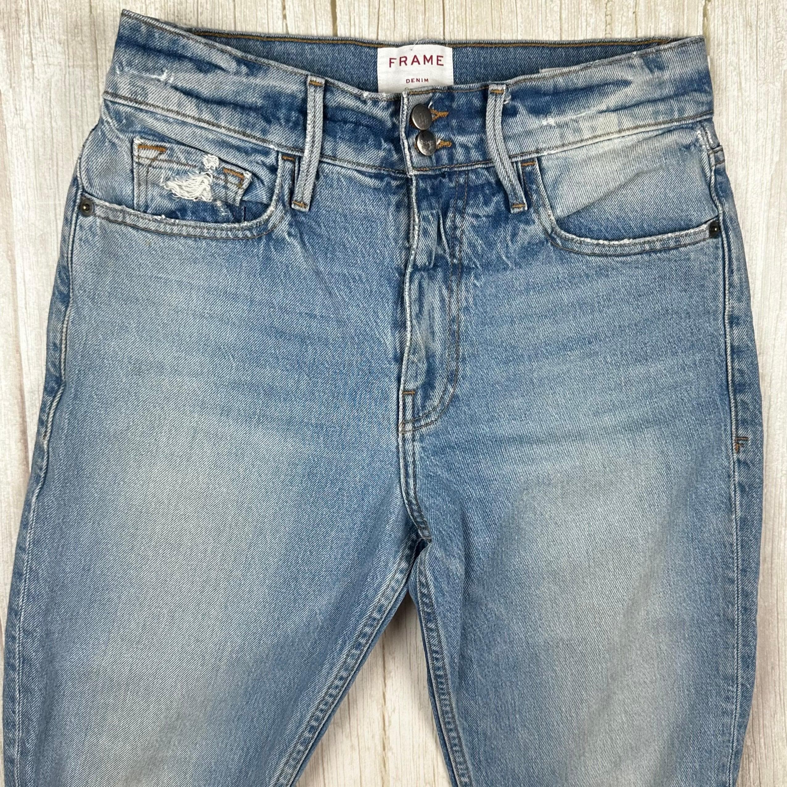 Frame Denim 'Le Sylvie Slender Straight' Bianca Jeans -Size 27 — photo 5 of 9
