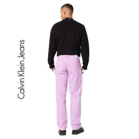 NWT - Calvin Klein '90s Straight' Orchid Mens Relaxed Jeans - Size 33 — photo 1 of 4
