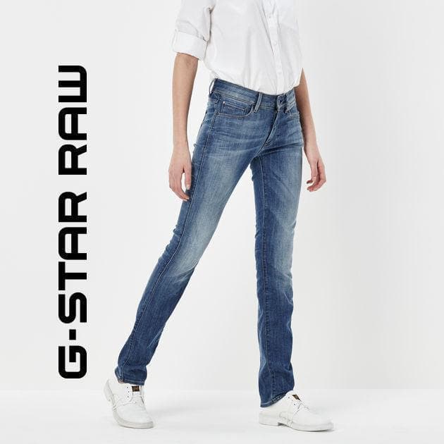 NWT - G Star RAW Womens '3301 Contour High Straight' Jeans -Size 24/32 — photo 1 of 4
