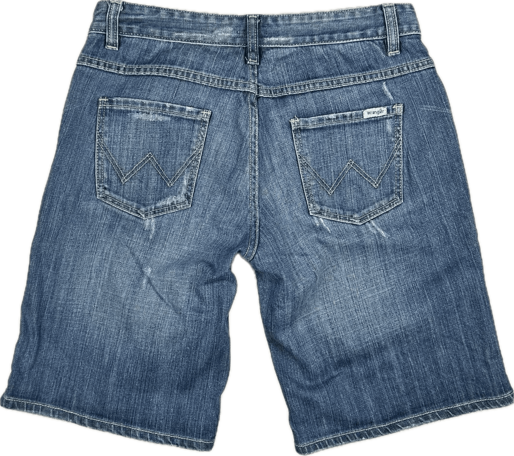 Wrangler 'Rollie' Ladies Denim Shorts Jorts - Size 8 — photo 2 of 5