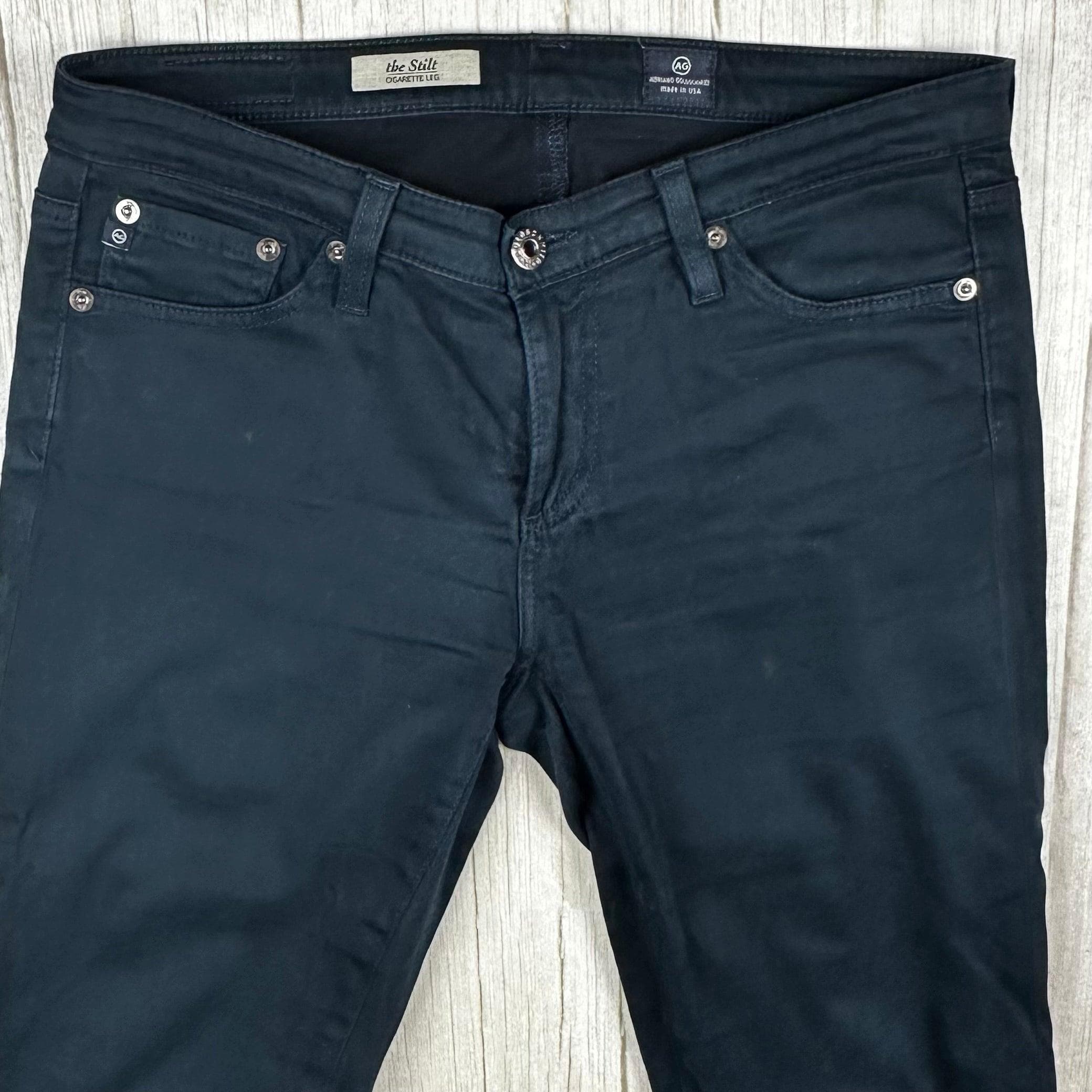 AG Adriano Goldschmied 'The Stilt' Slim Fit Navy Jeans- Size 28R — photo 4 of 7