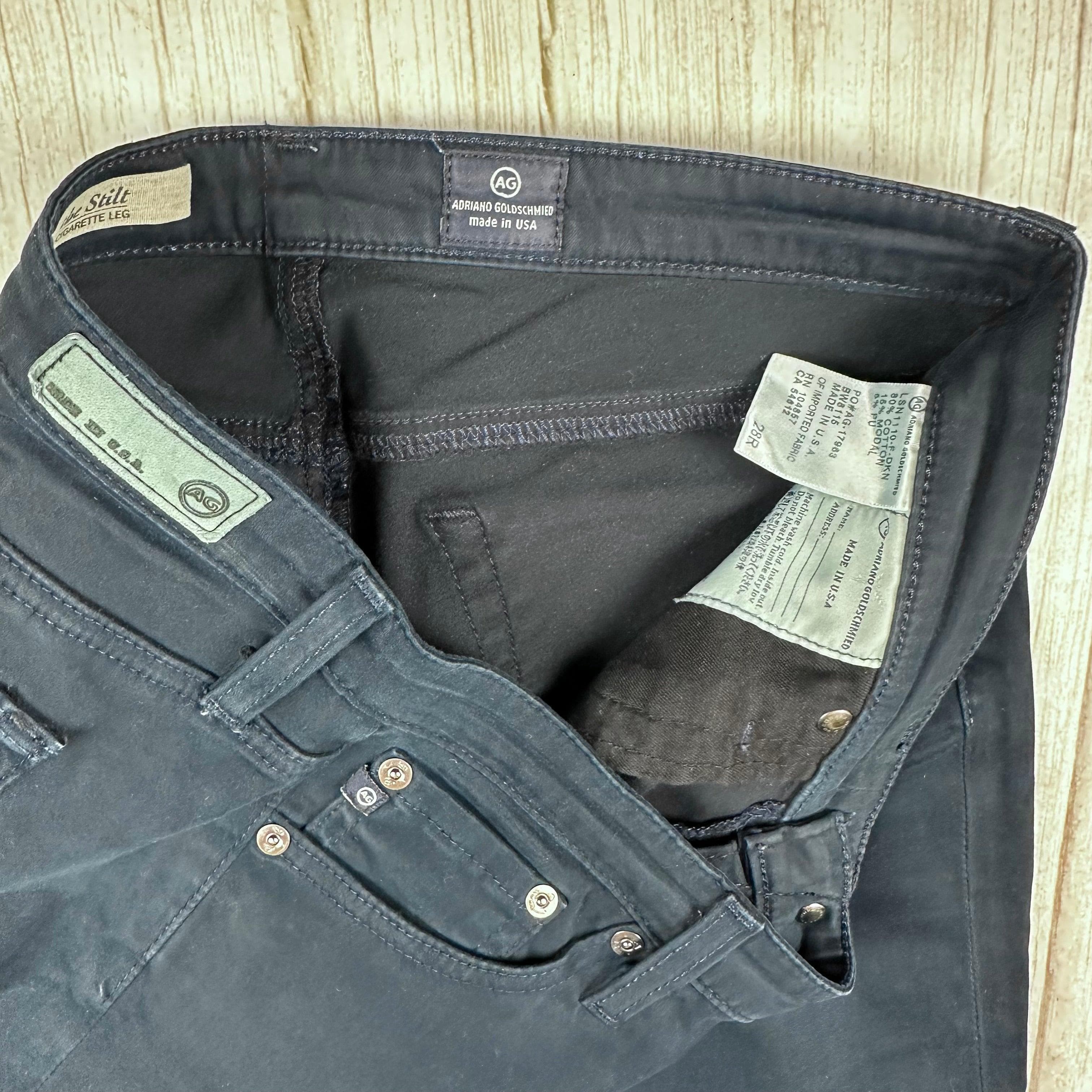 AG Adriano Goldschmied 'The Stilt' Slim Fit Navy Jeans- Size 28R — photo 6 of 7