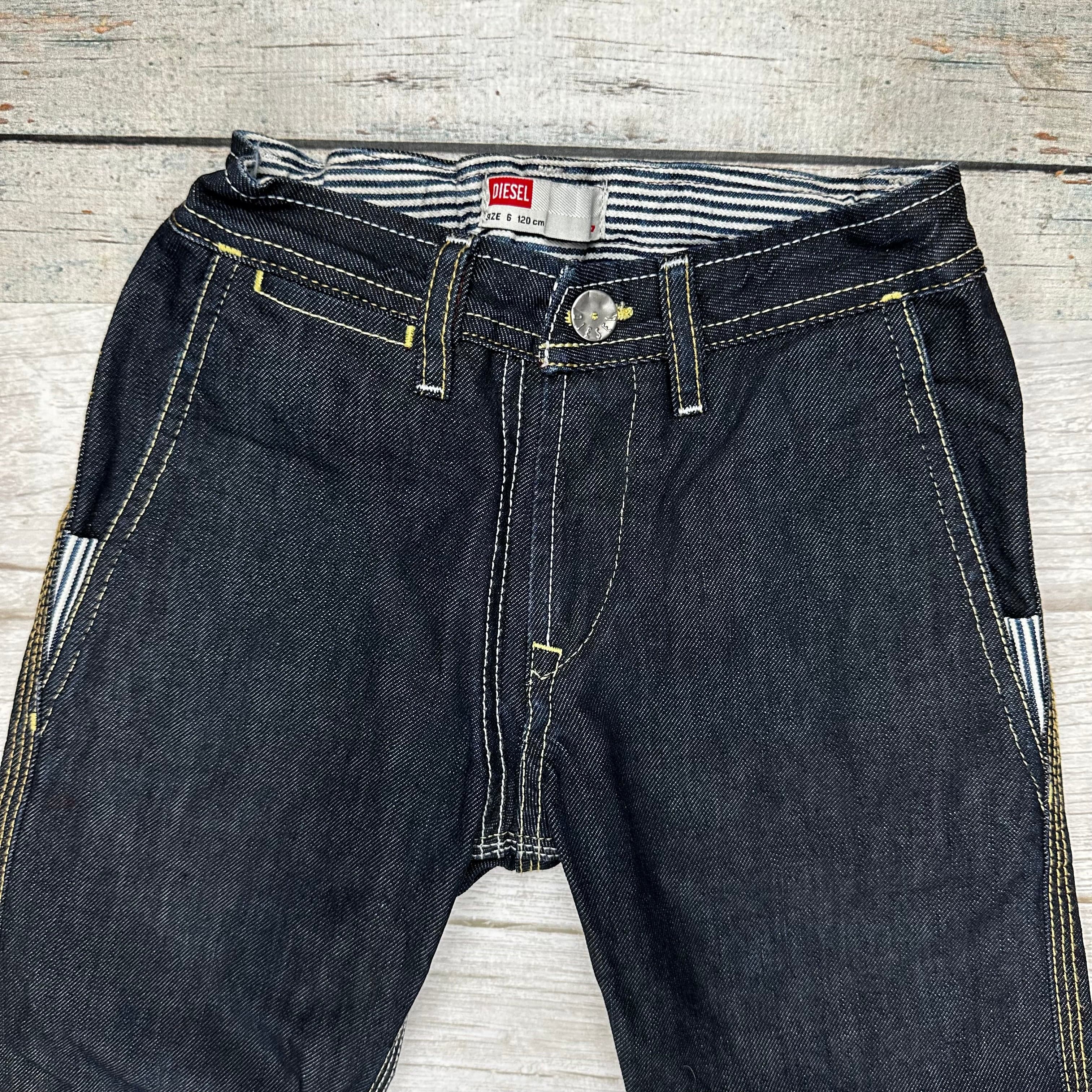 NEW- Diesel Boys 'Pirwyk' Jeans- Size 6Y — photo 3 of 5