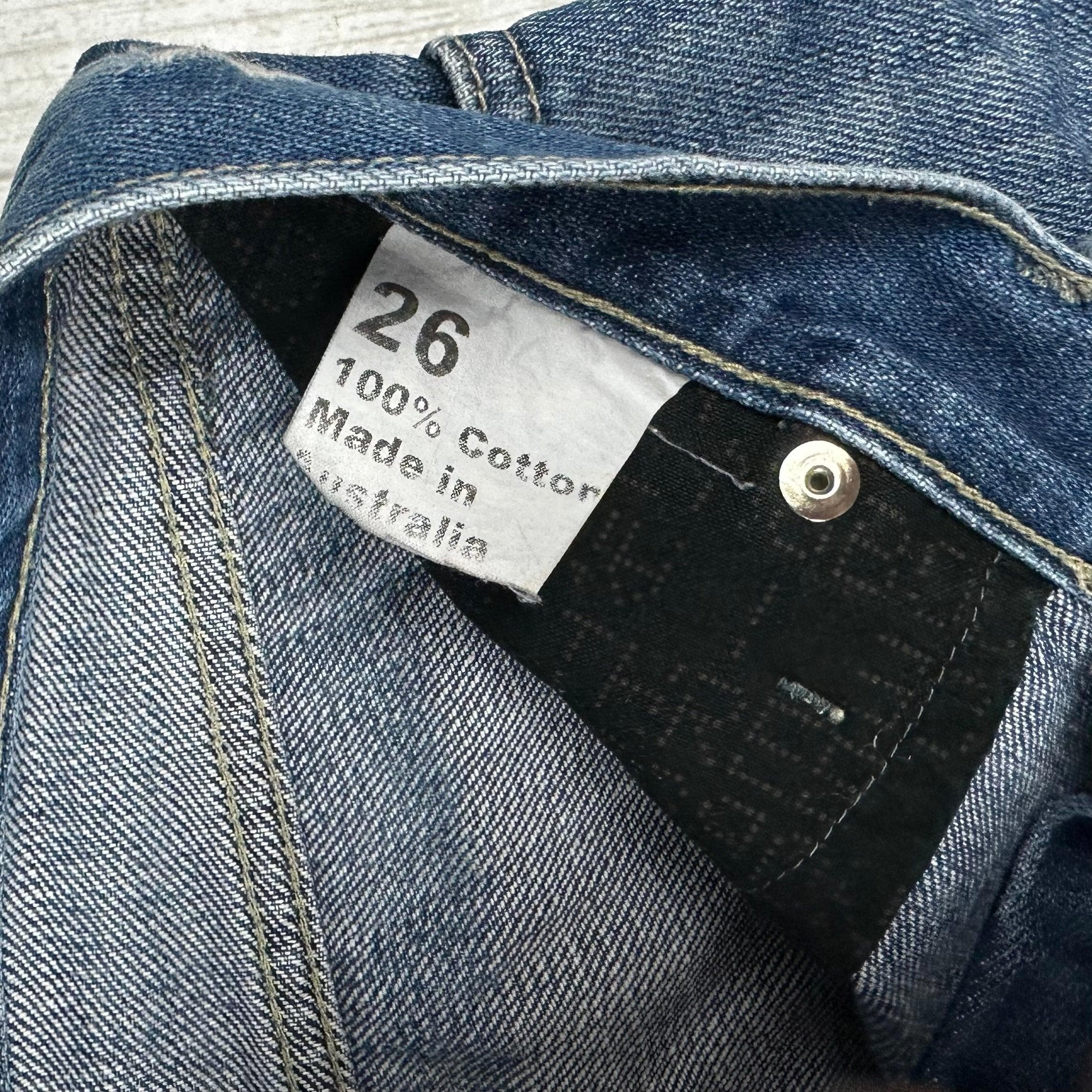 Nobody Distressed Low Cut Off Denim Jorts/Shorts - Size 26 — photo 4 of 5