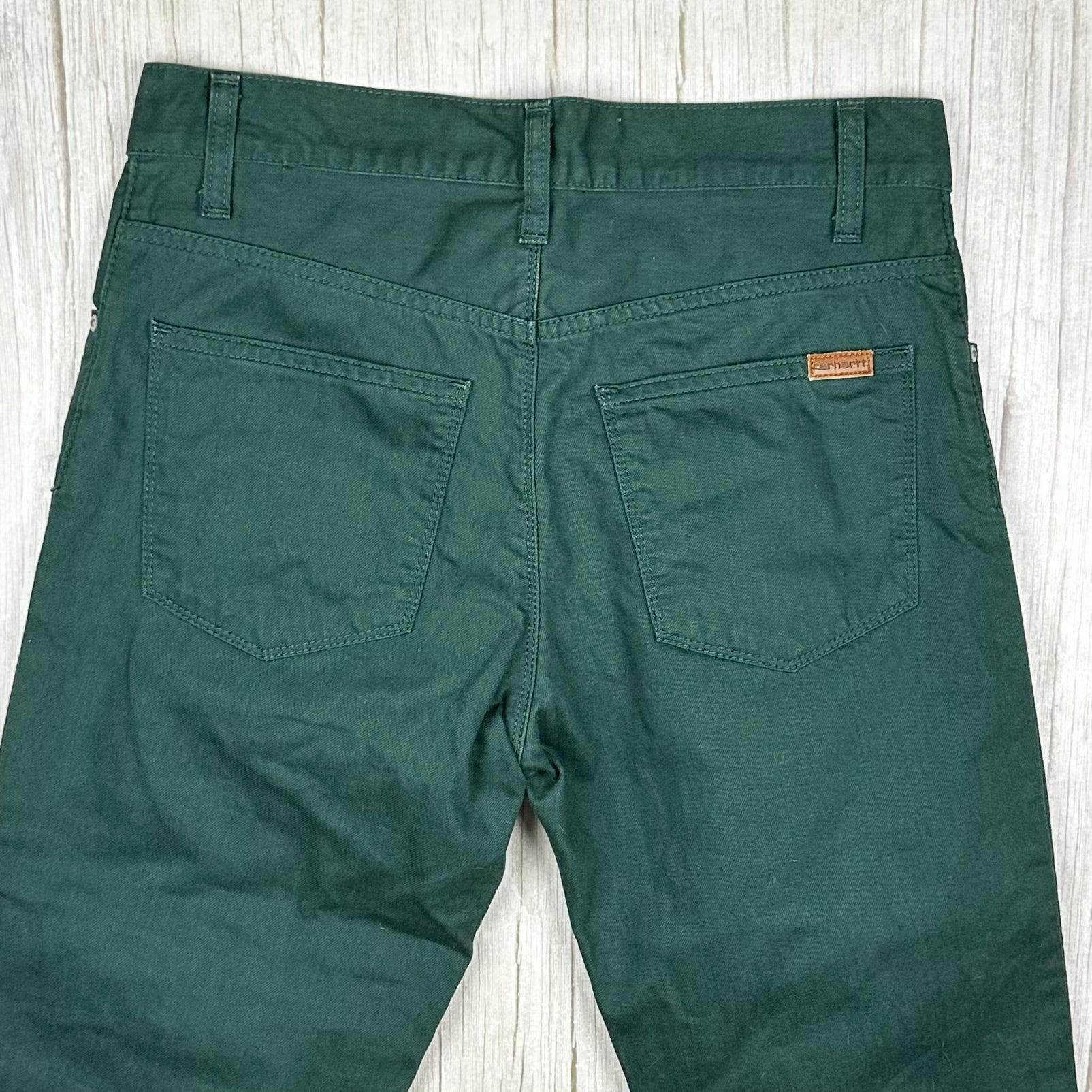 Carhartt Mens Green 'Ziggy' Jeans - Size 30/32 — photo 3 of 6