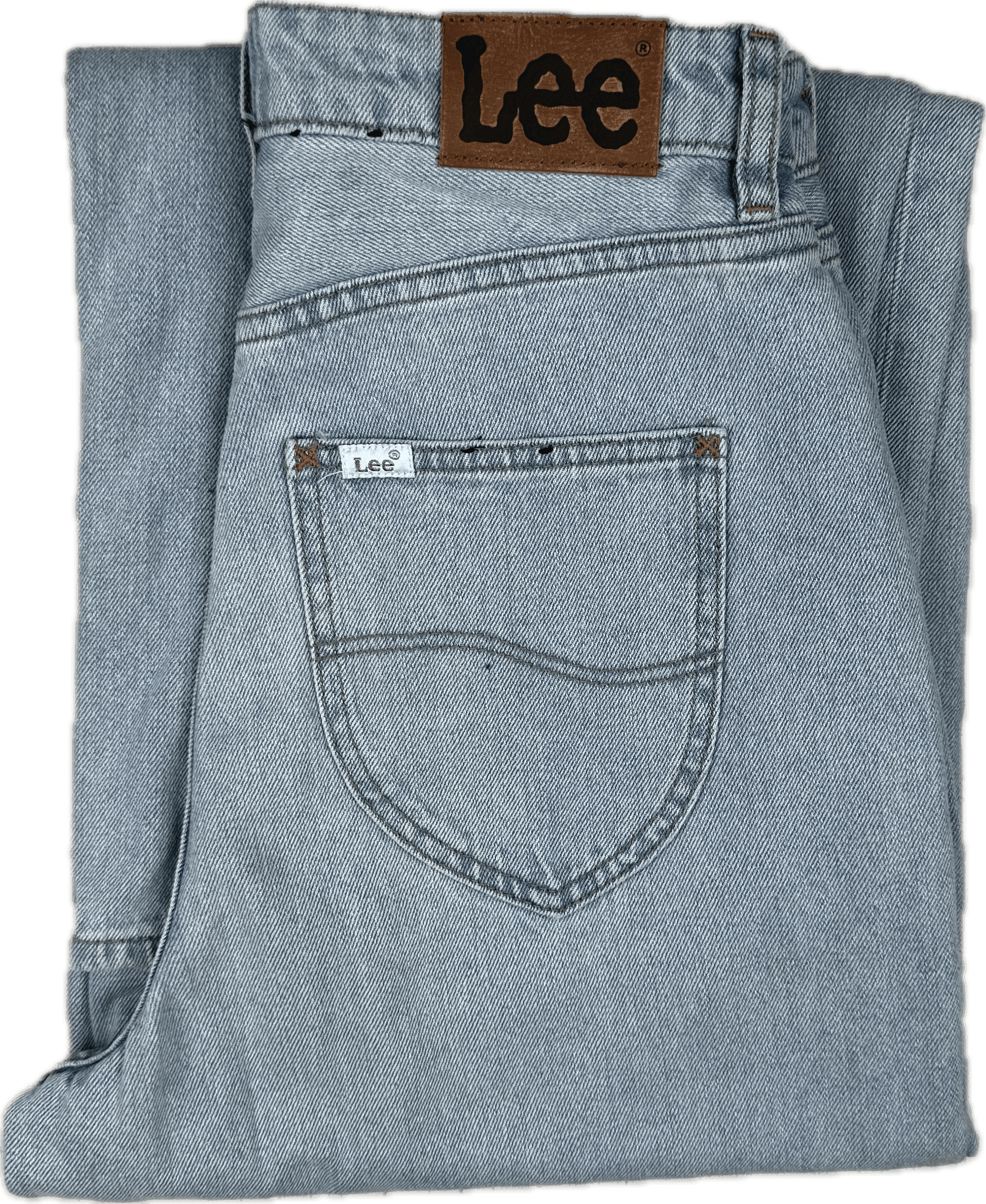 Lee Jeans 'High Baggy' Light Wash Jeans - Size 7 (25) — photo 4 of 10