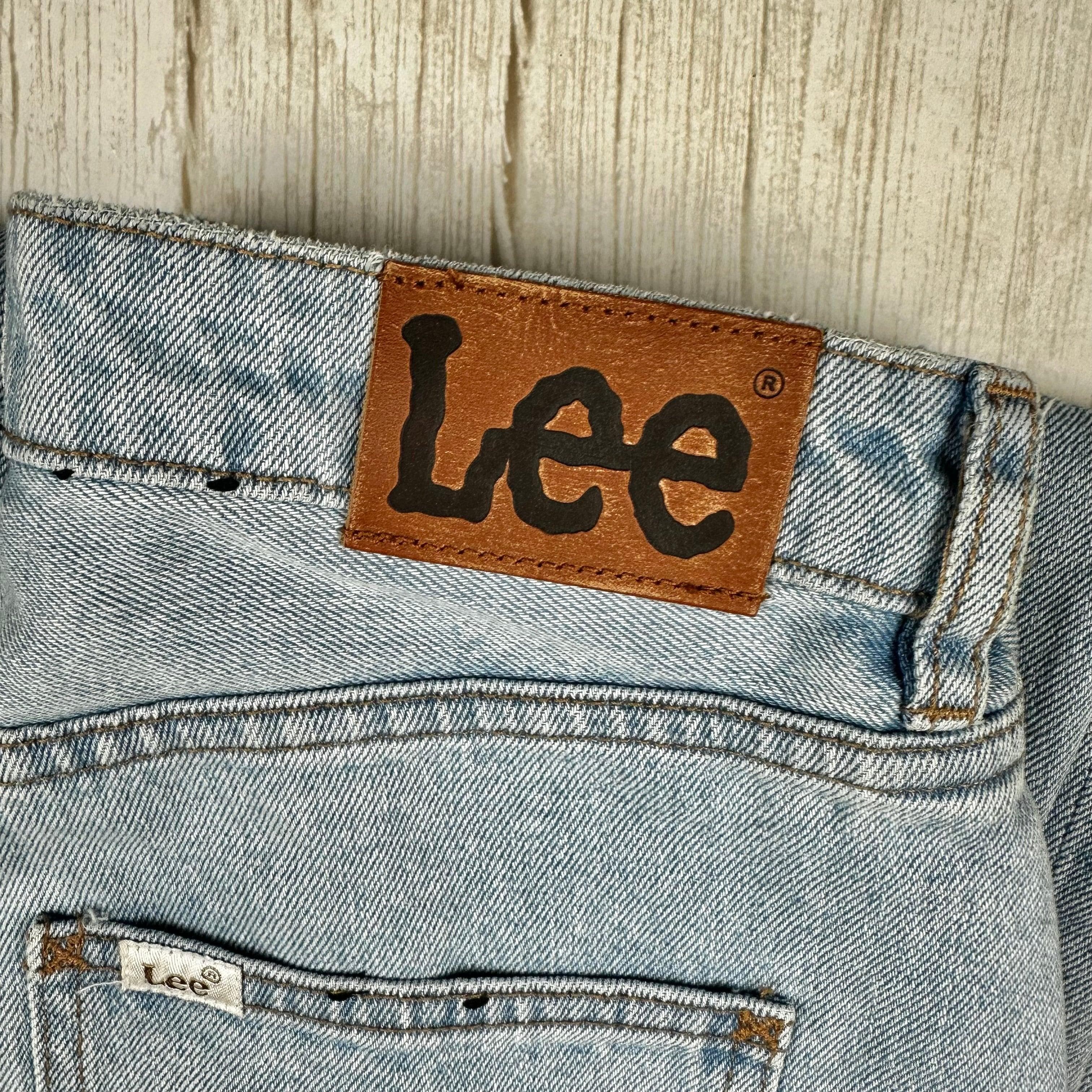 Lee Jeans 'High Baggy' Light Wash Jeans - Size 7 (25) — photo 8 of 10