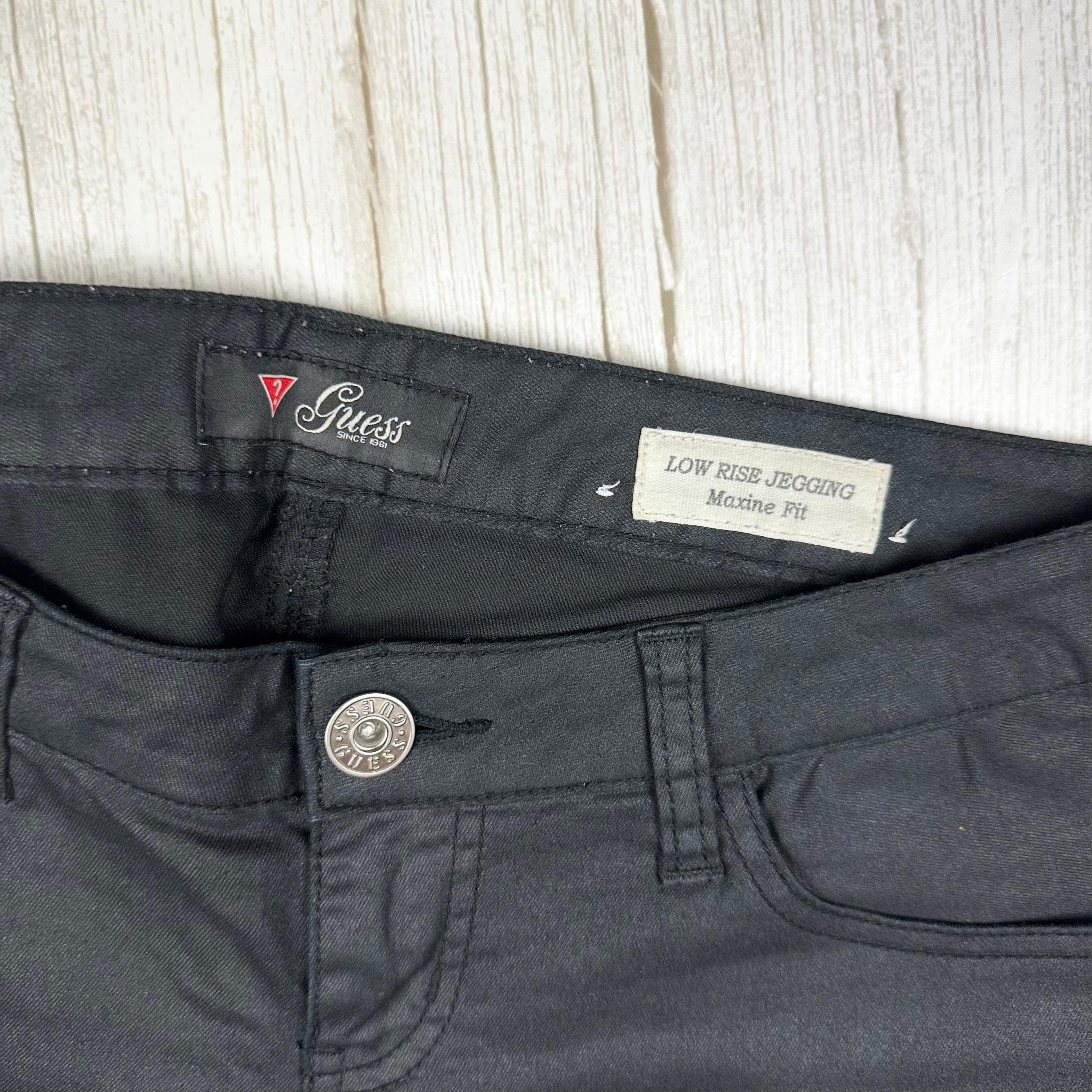 Guess 'Low Rise Jegging' Maxine Fit Black Jeans - Size 27 — photo 5 of 6