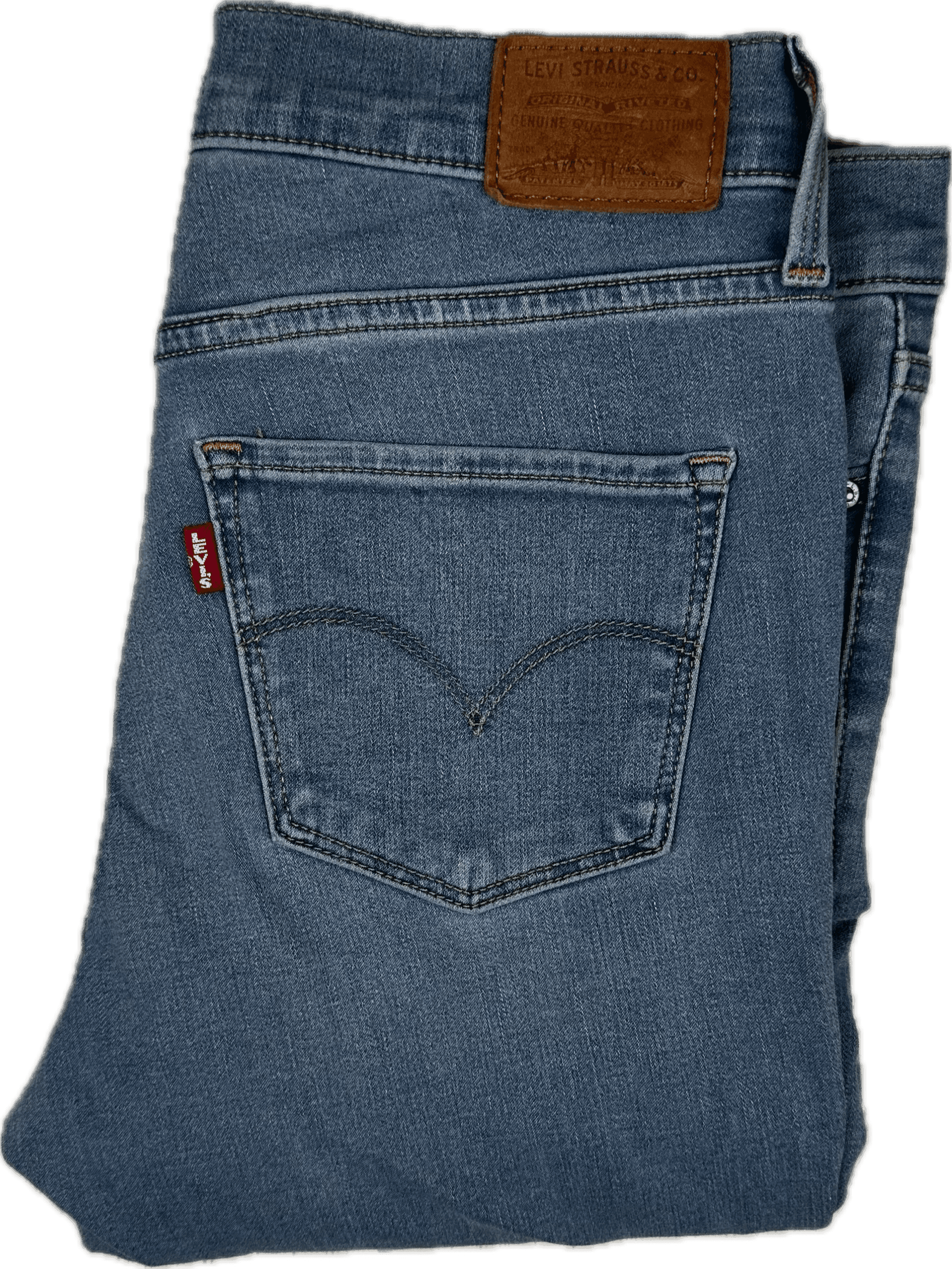 Levis 312 Shaping Slim Mid Rise Denim Jeans - Size 27 — photo 3 of 8