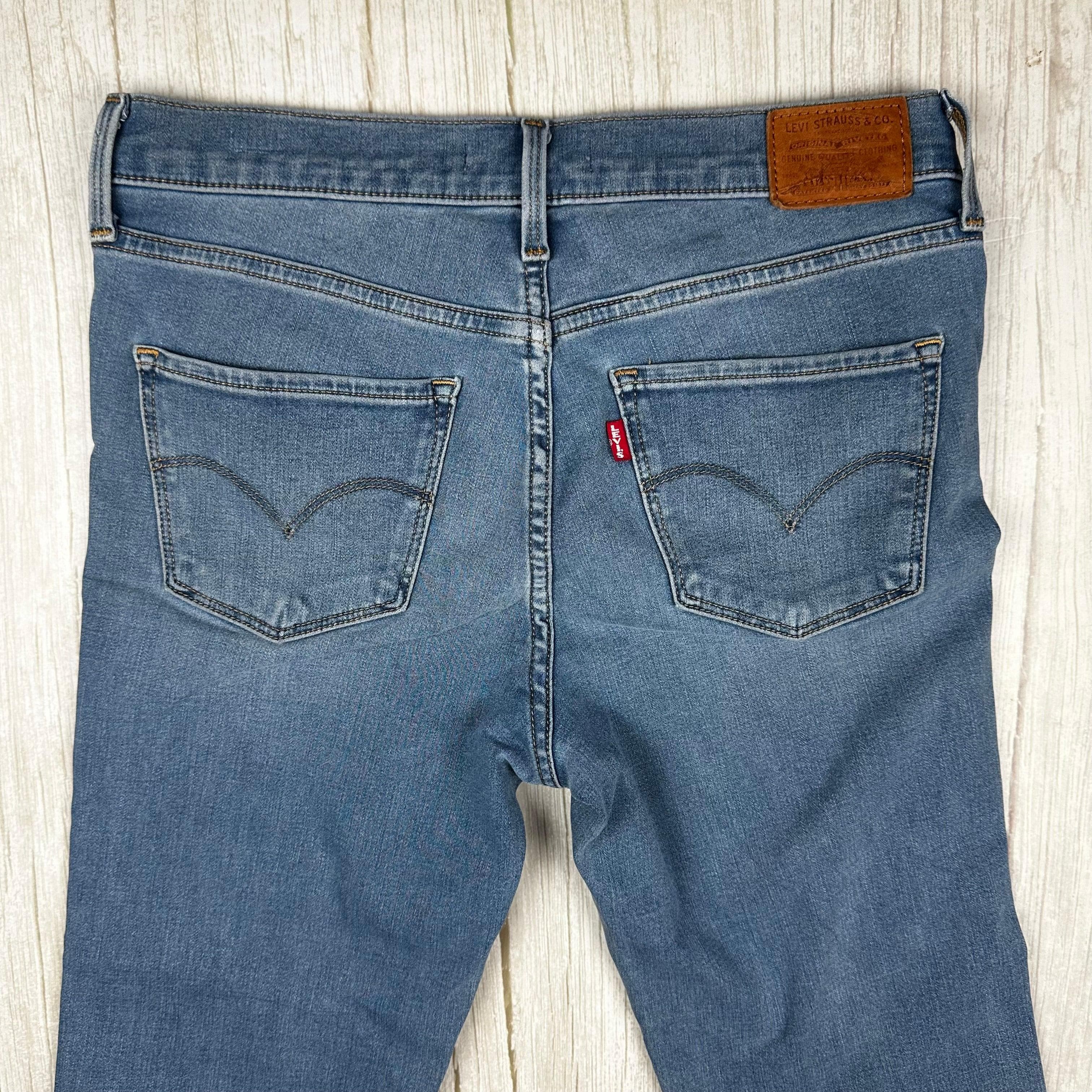 Levis 312 Shaping Slim Mid Rise Denim Jeans - Size 27 — photo 5 of 8