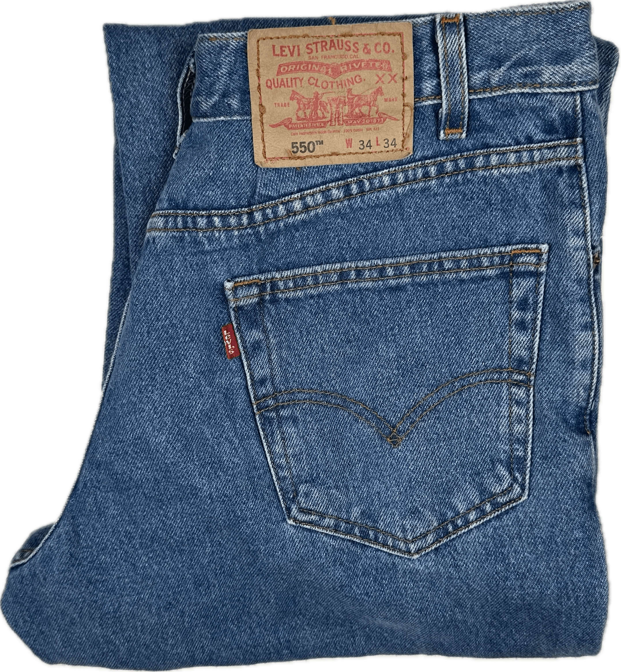Levis 550 Reworked Vintage 90’s Jeans - Suit Size 10/11 — photo 2 of 7